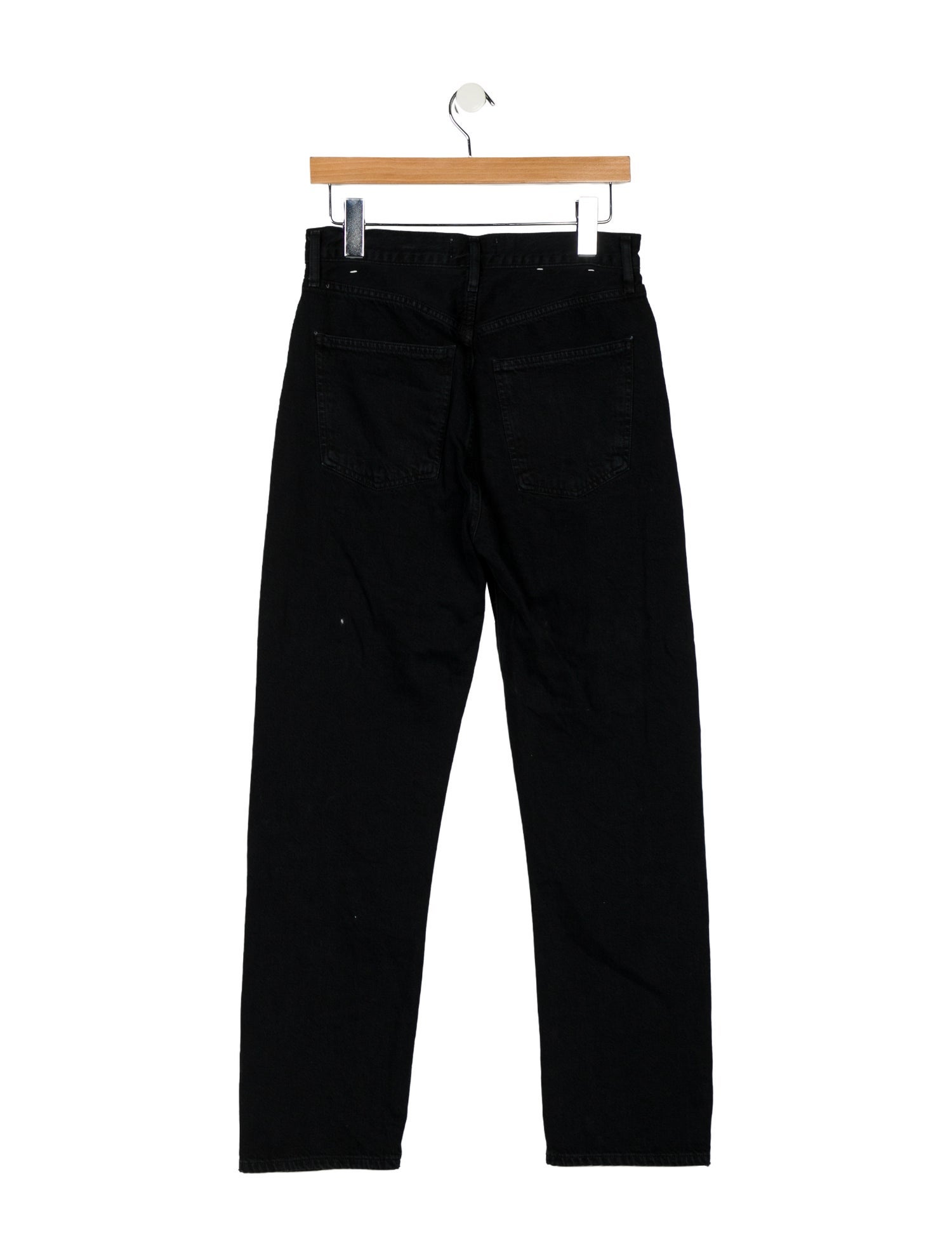 AGOLDE High-Rise Straight Leg Jeans