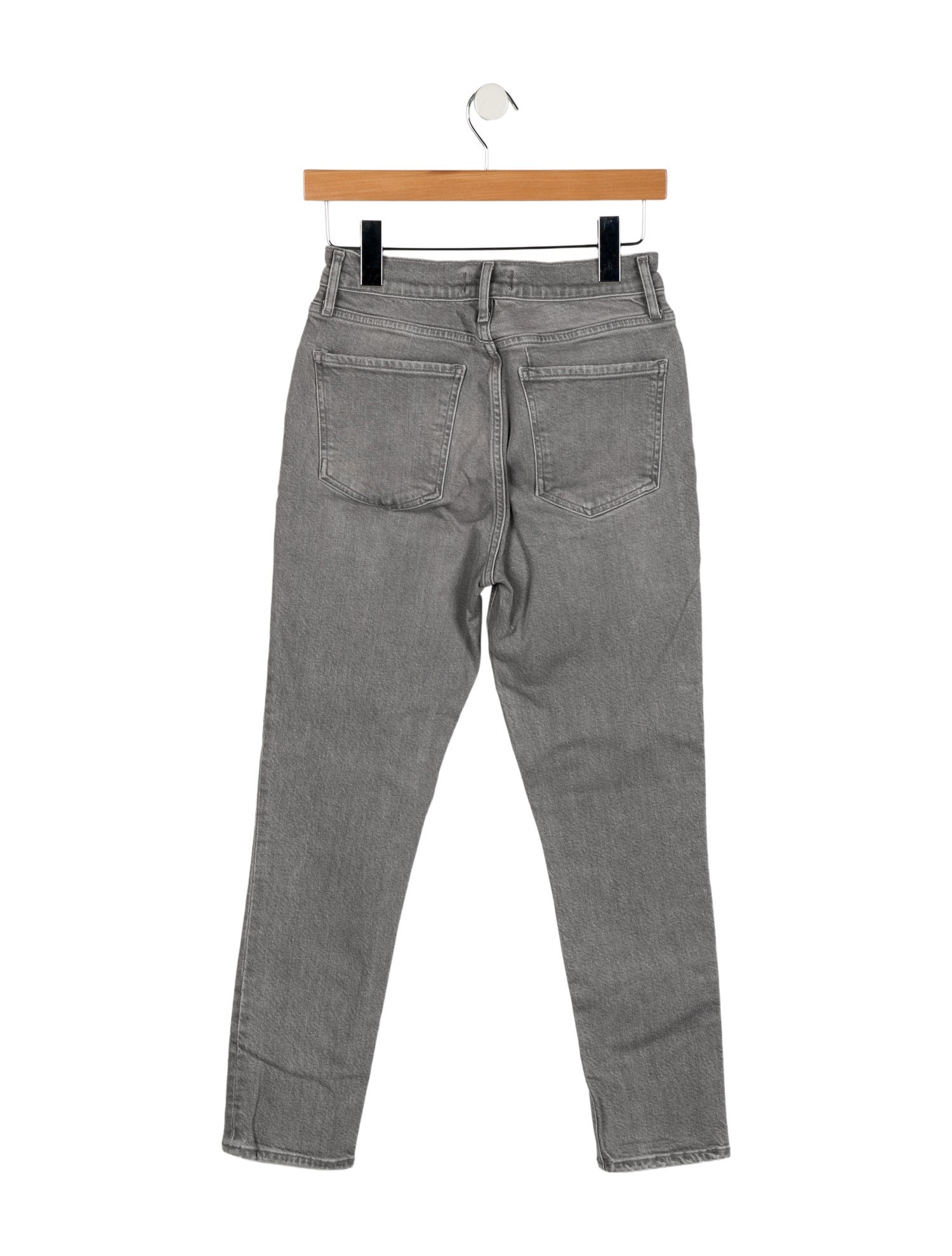 AGOLDE Mid-Rise Straight Leg Jeans