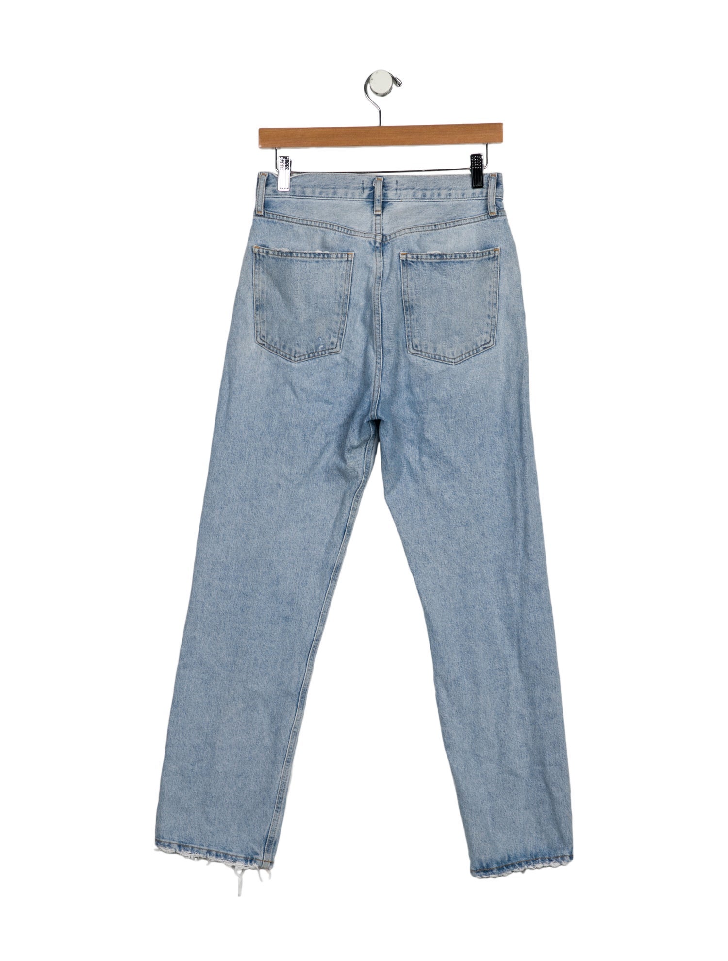 AGOLDE High-Rise Straight Leg Jeans