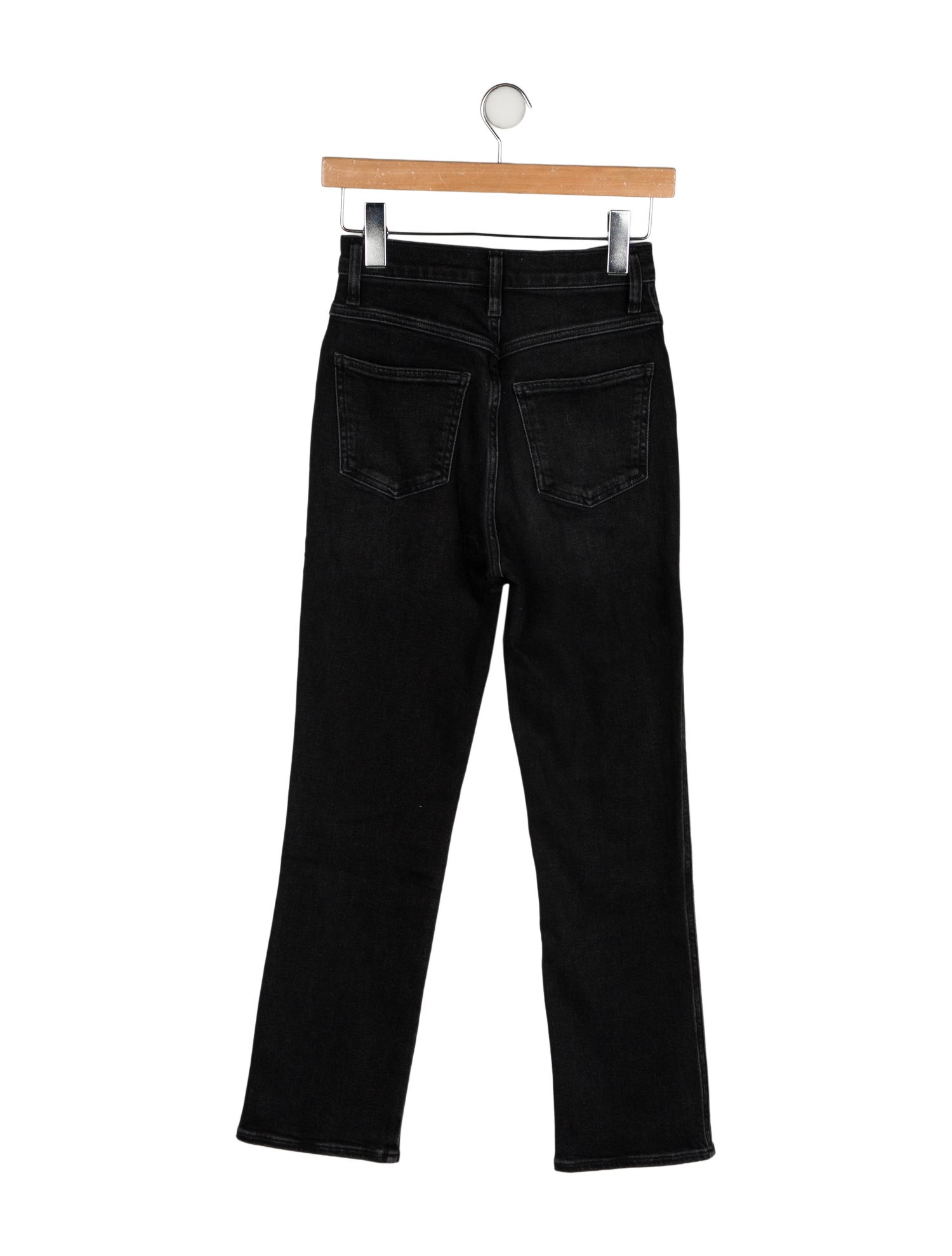 AGOLDE High-Rise Straight Leg Jeans