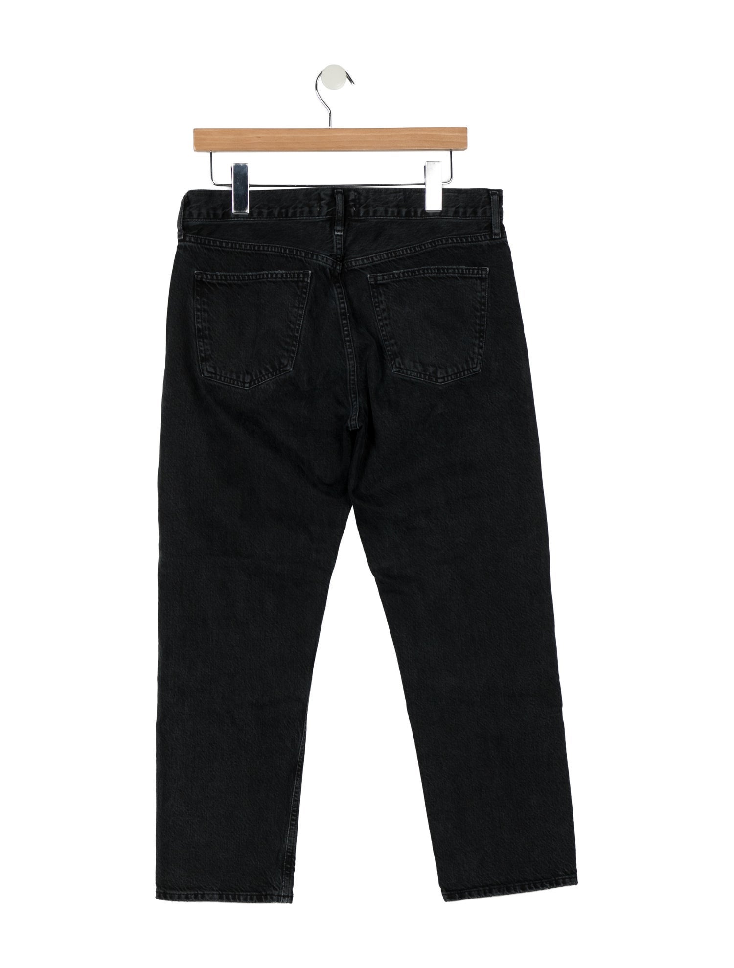 AGOLDE Mid-Rise Straight Leg Jeans