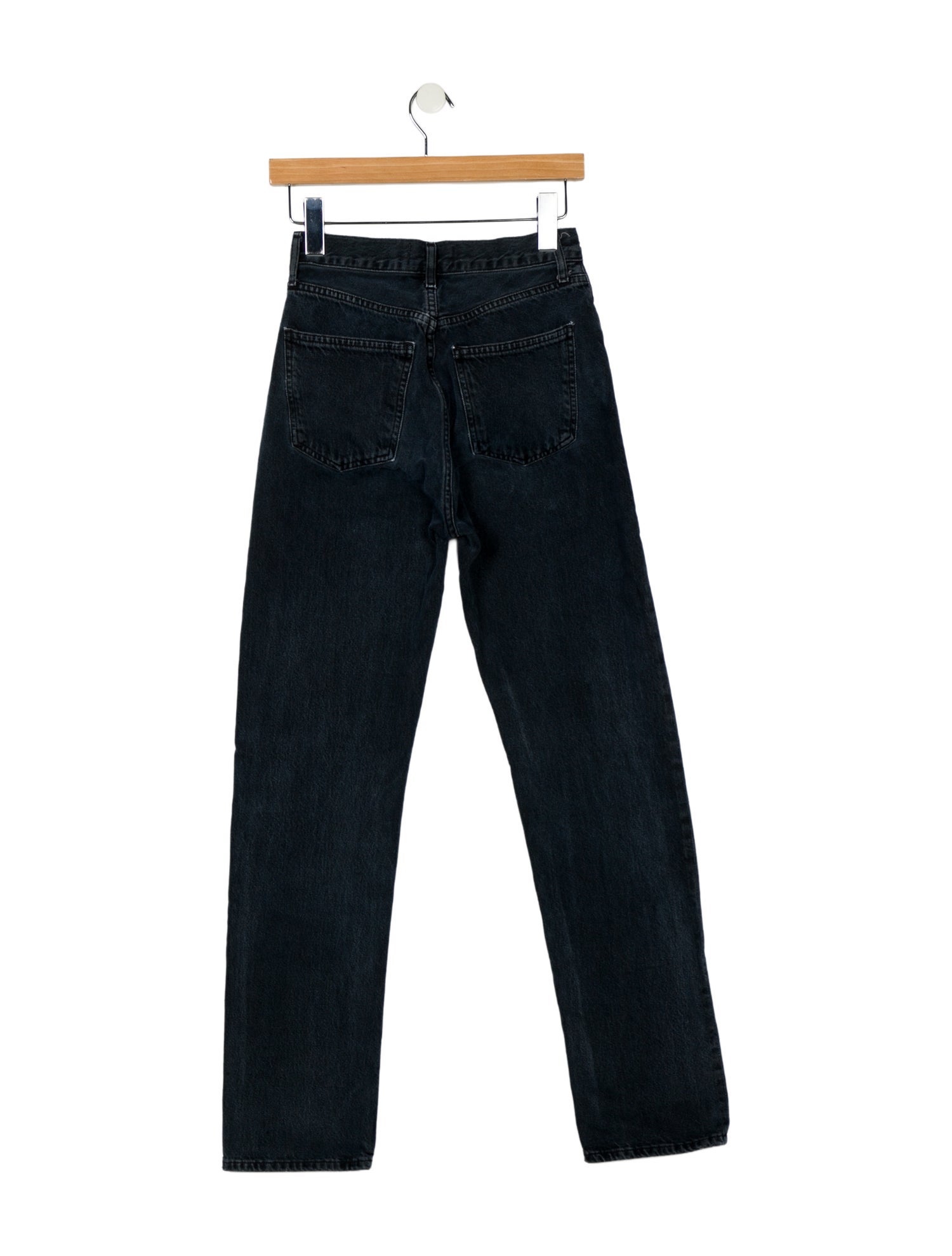 AGOLDE Mid-Rise Straight Leg Jeans