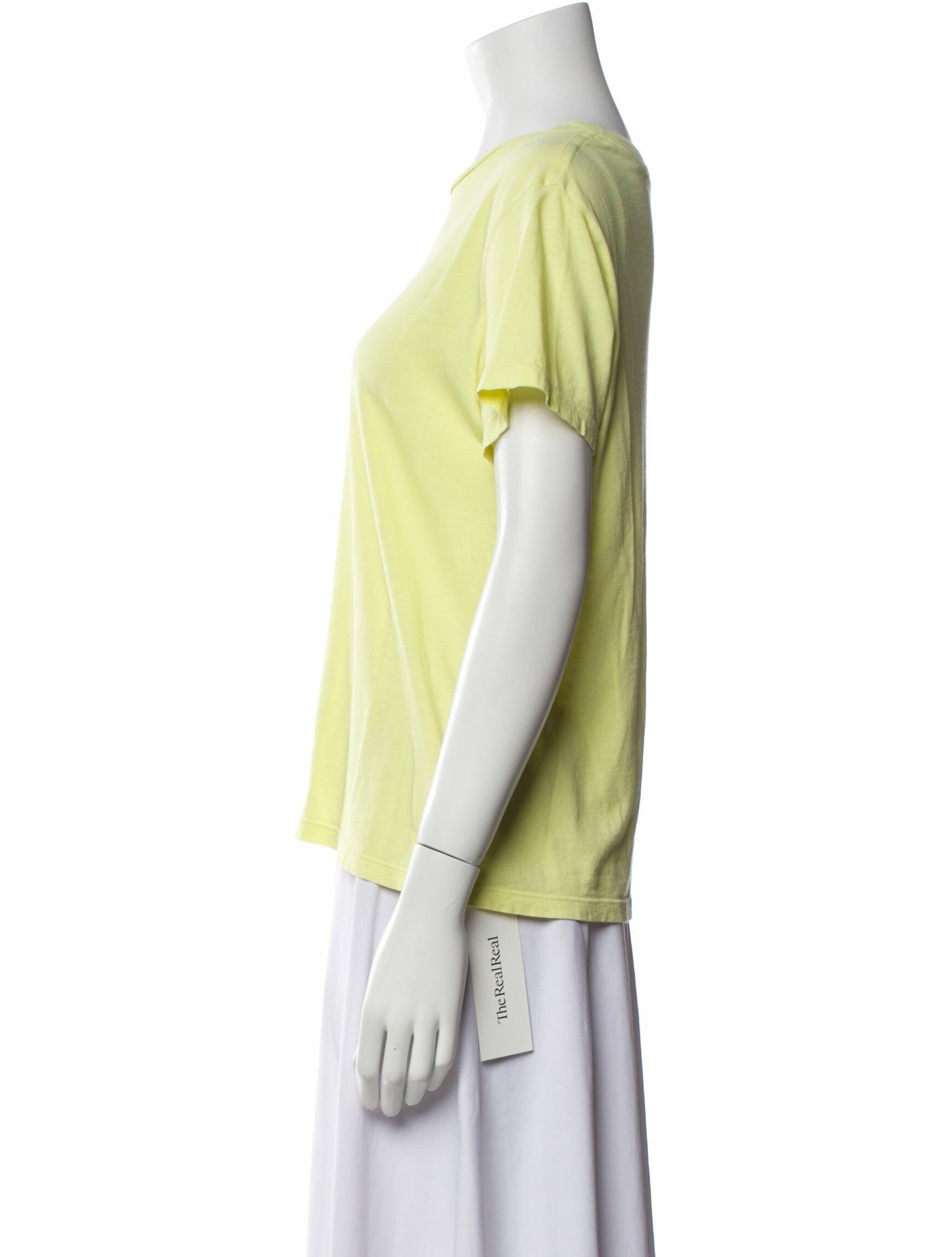 AGOLDE Crew Neck Short Sleeve T-Shirt