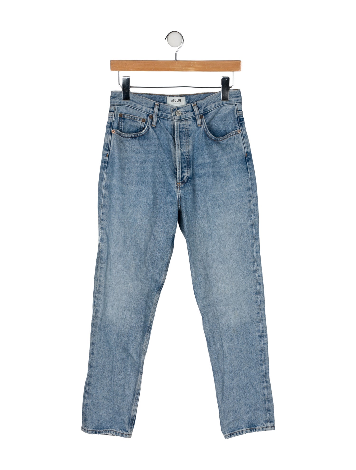 AGOLDE High-Rise Skinny Leg Jeans