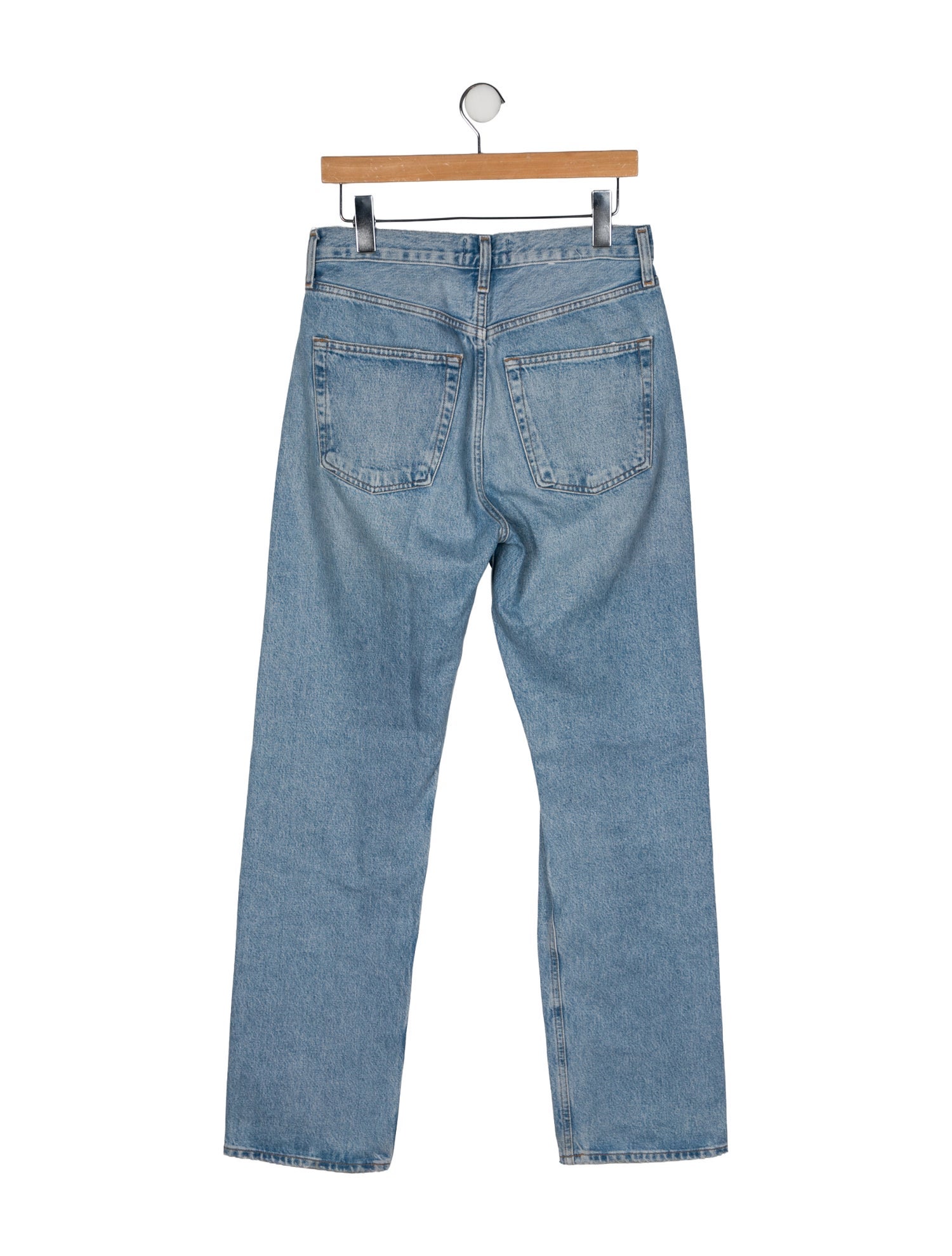 AGOLDE High-Rise Straight Leg Jeans