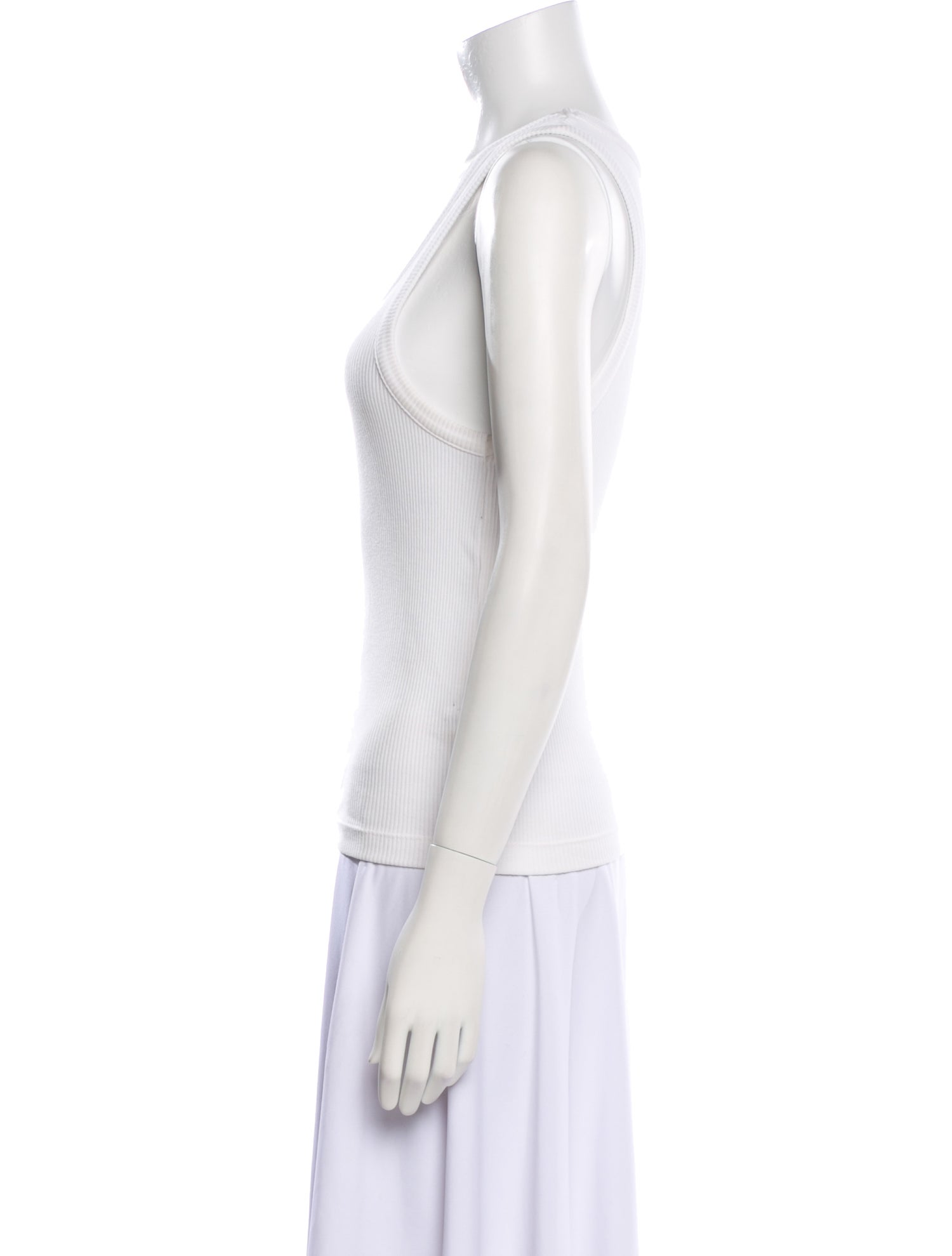 AGOLDE Scoop Neck Sleeveless Top