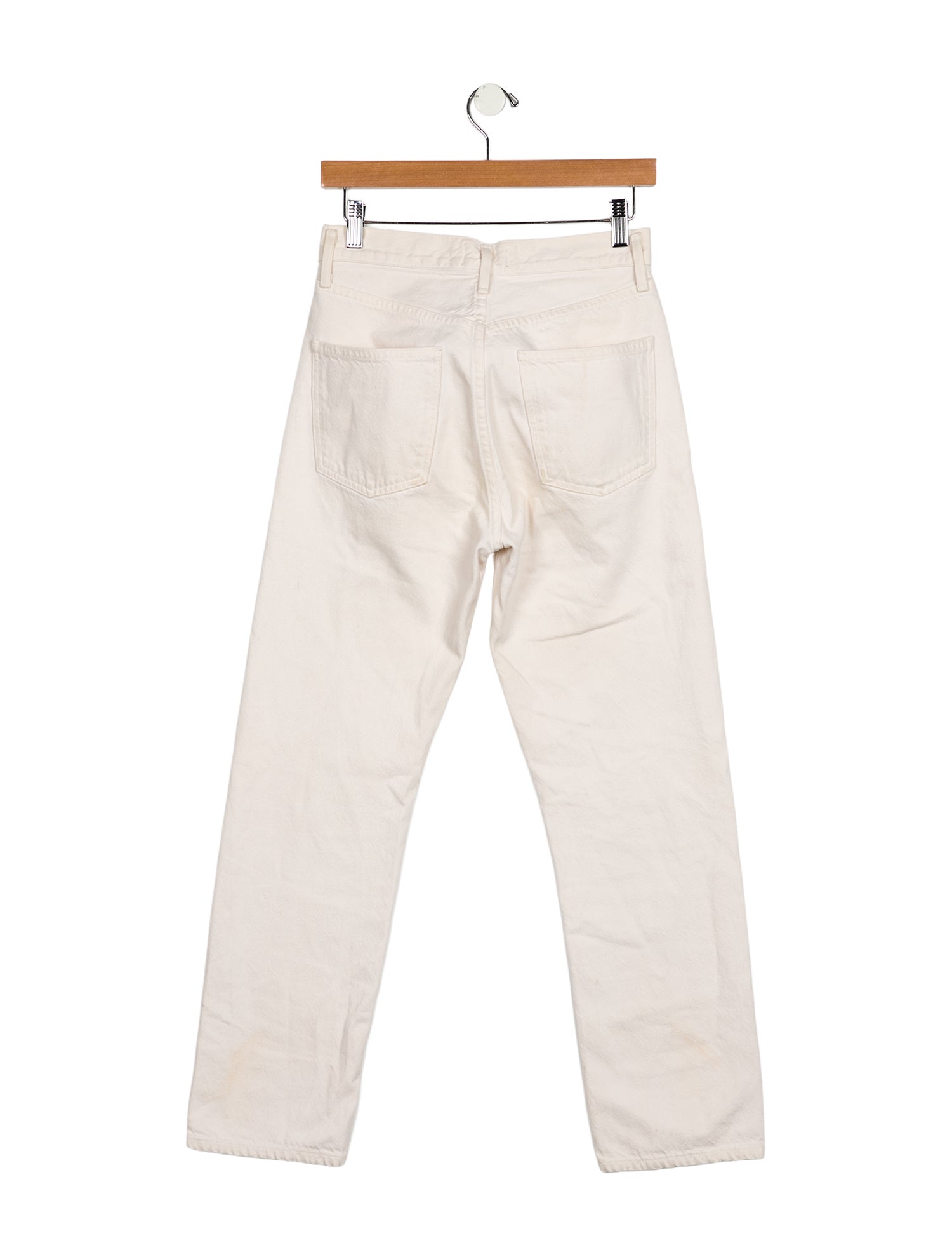 AGOLDE High-Rise Straight Leg Jeans