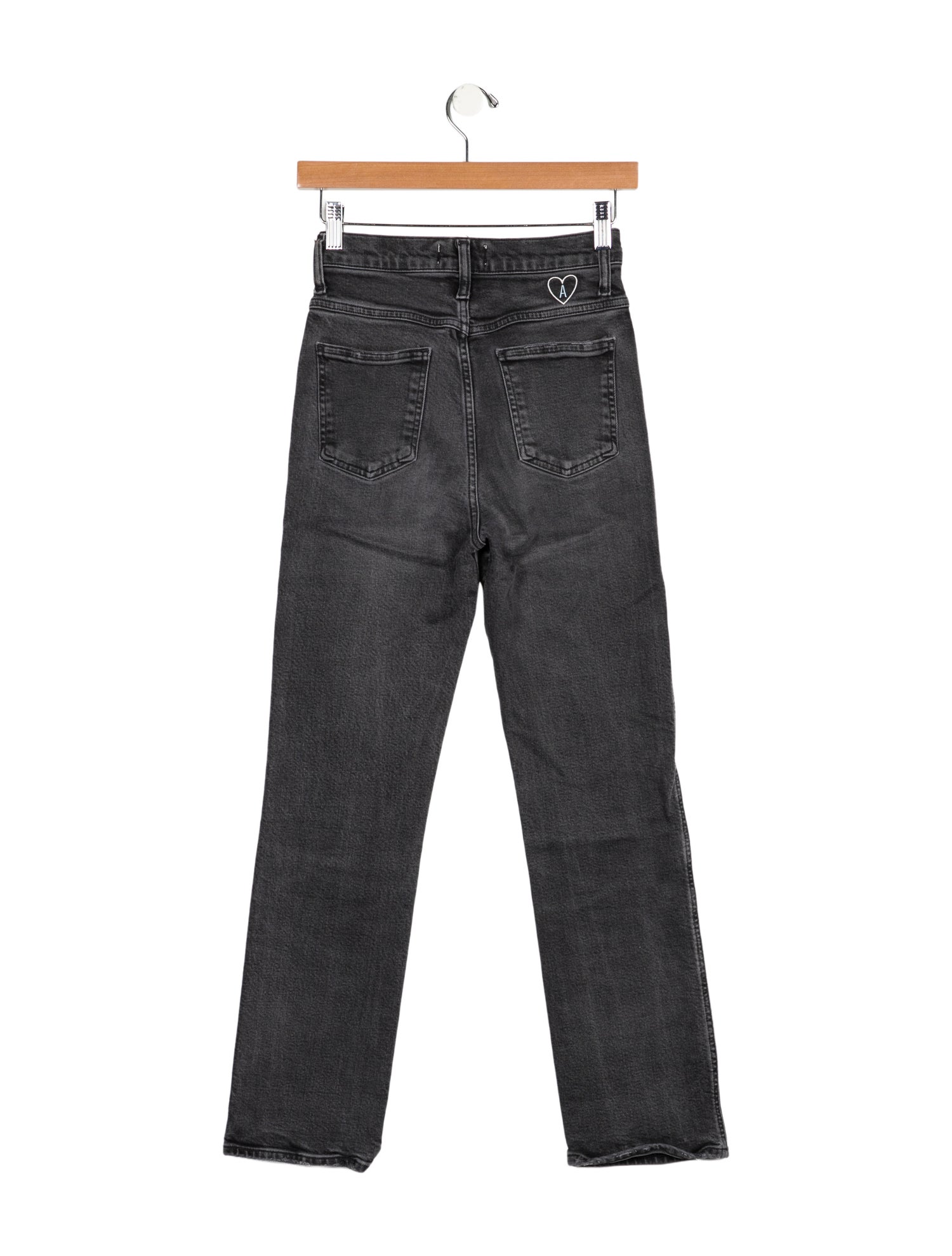 AGOLDE High-Rise Straight Leg Jeans
