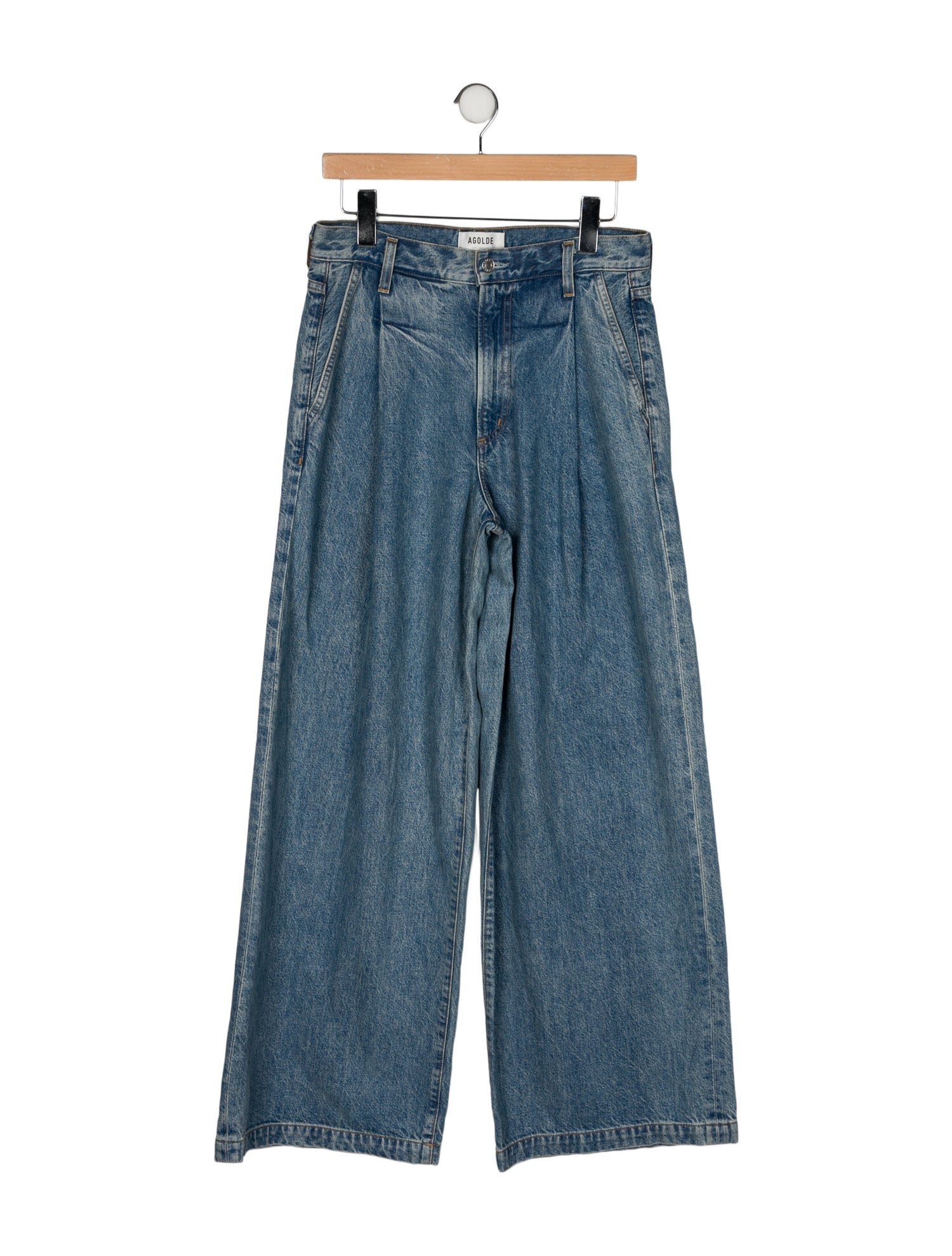 AGOLDE High-Rise Wide Leg Jeans
