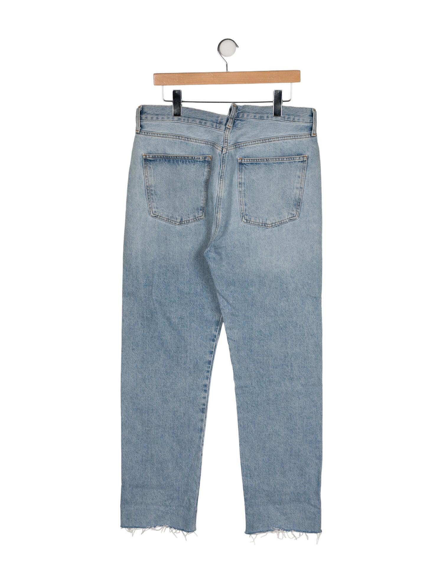 AGOLDE High-Rise Straight Leg Jeans