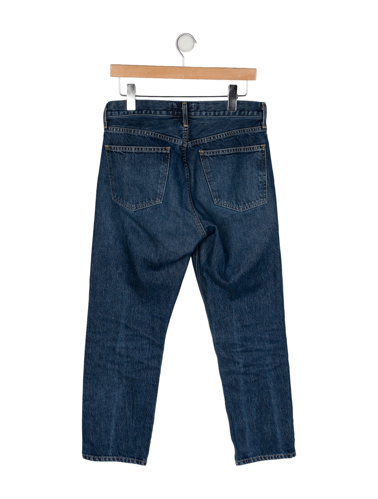 AGOLDE Mid-Rise Skinny Leg Jeans