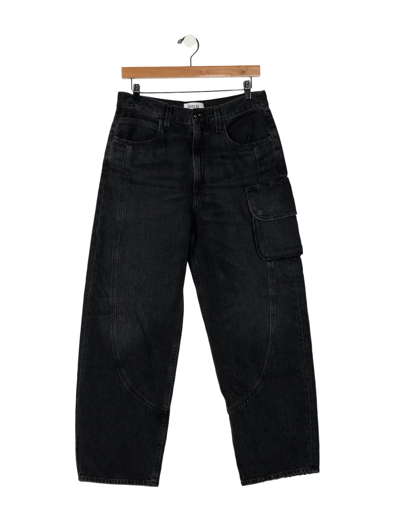 AGOLDE High-Rise Straight Leg Jeans