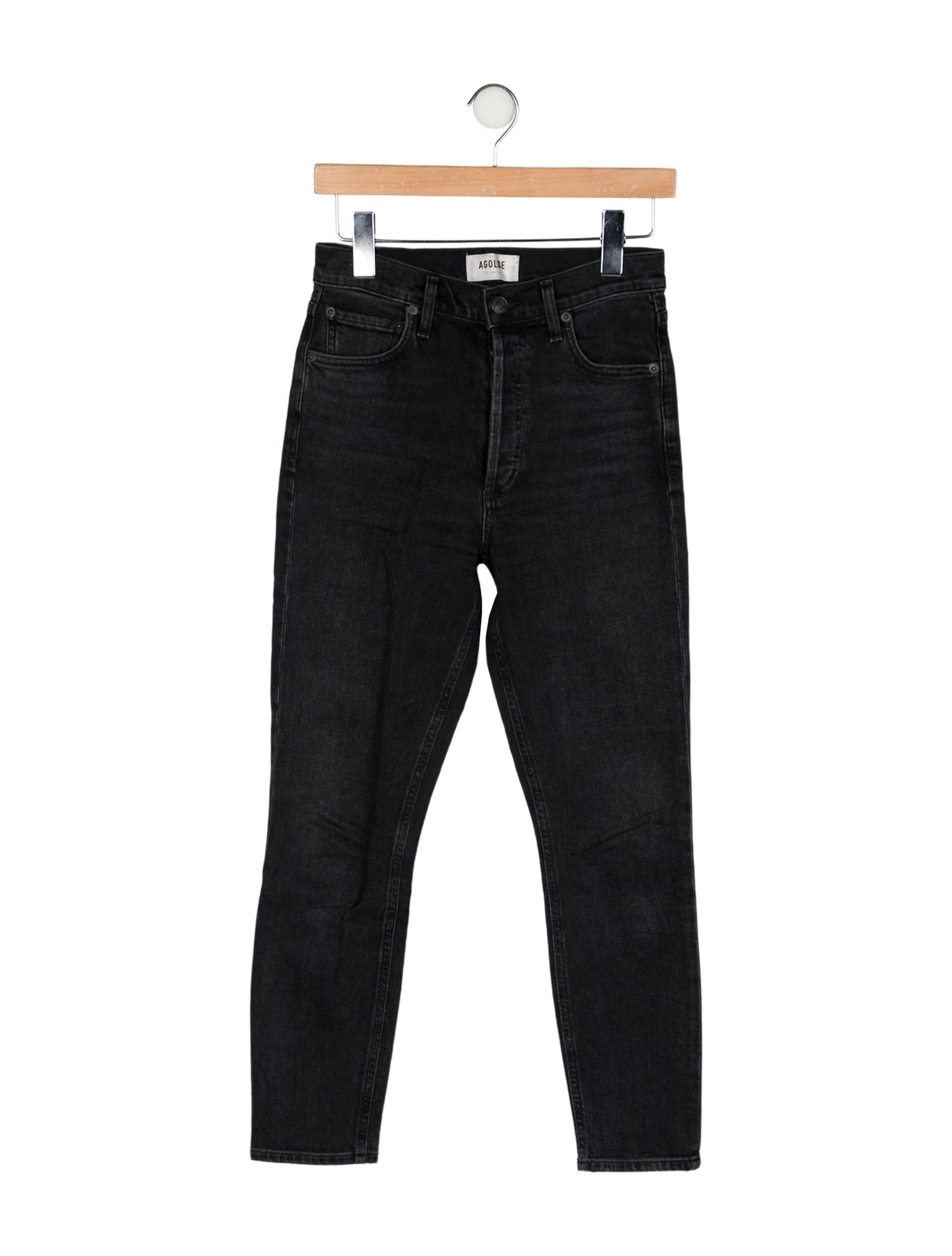 AGOLDE High-Rise Skinny Leg Jeans