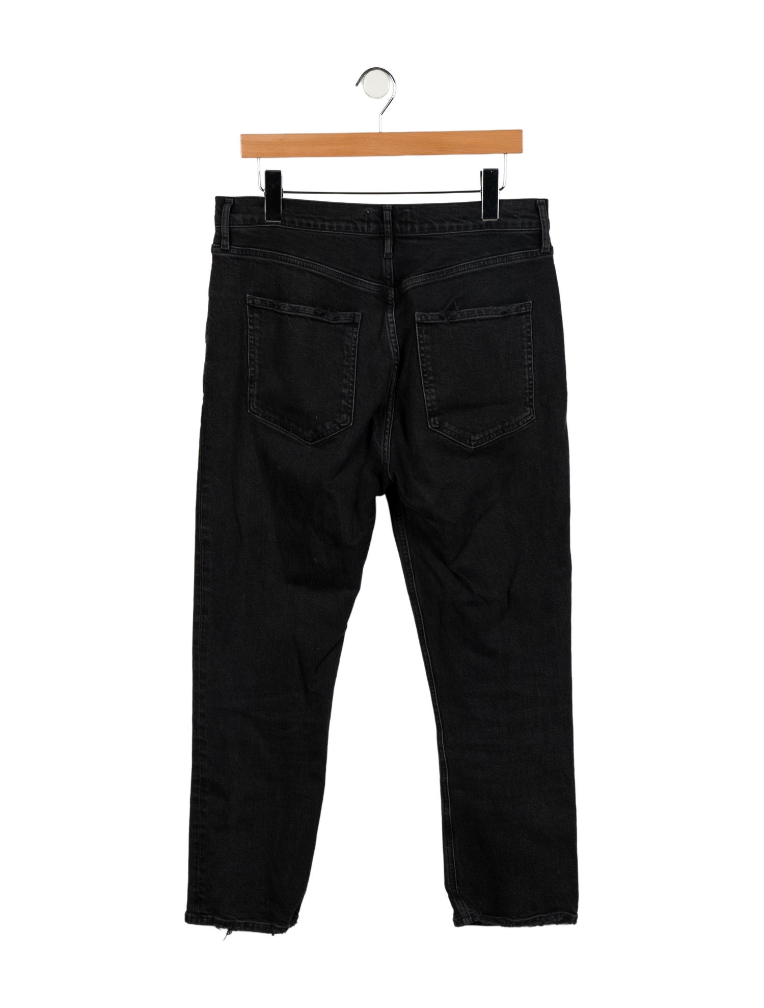 AGOLDE High-Rise Straight Leg Jeans