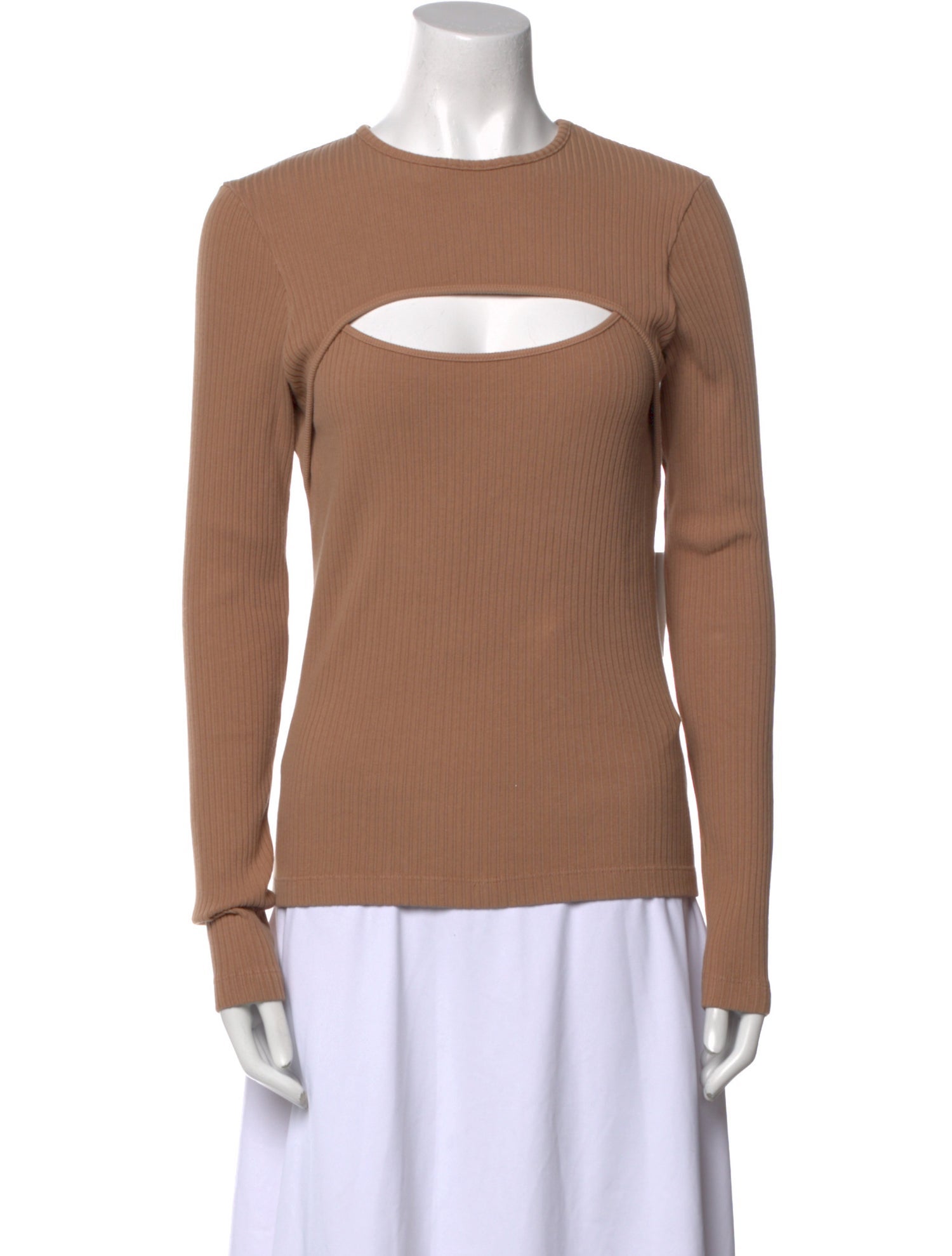 AGOLDE Crew Neck Long Sleeve Top