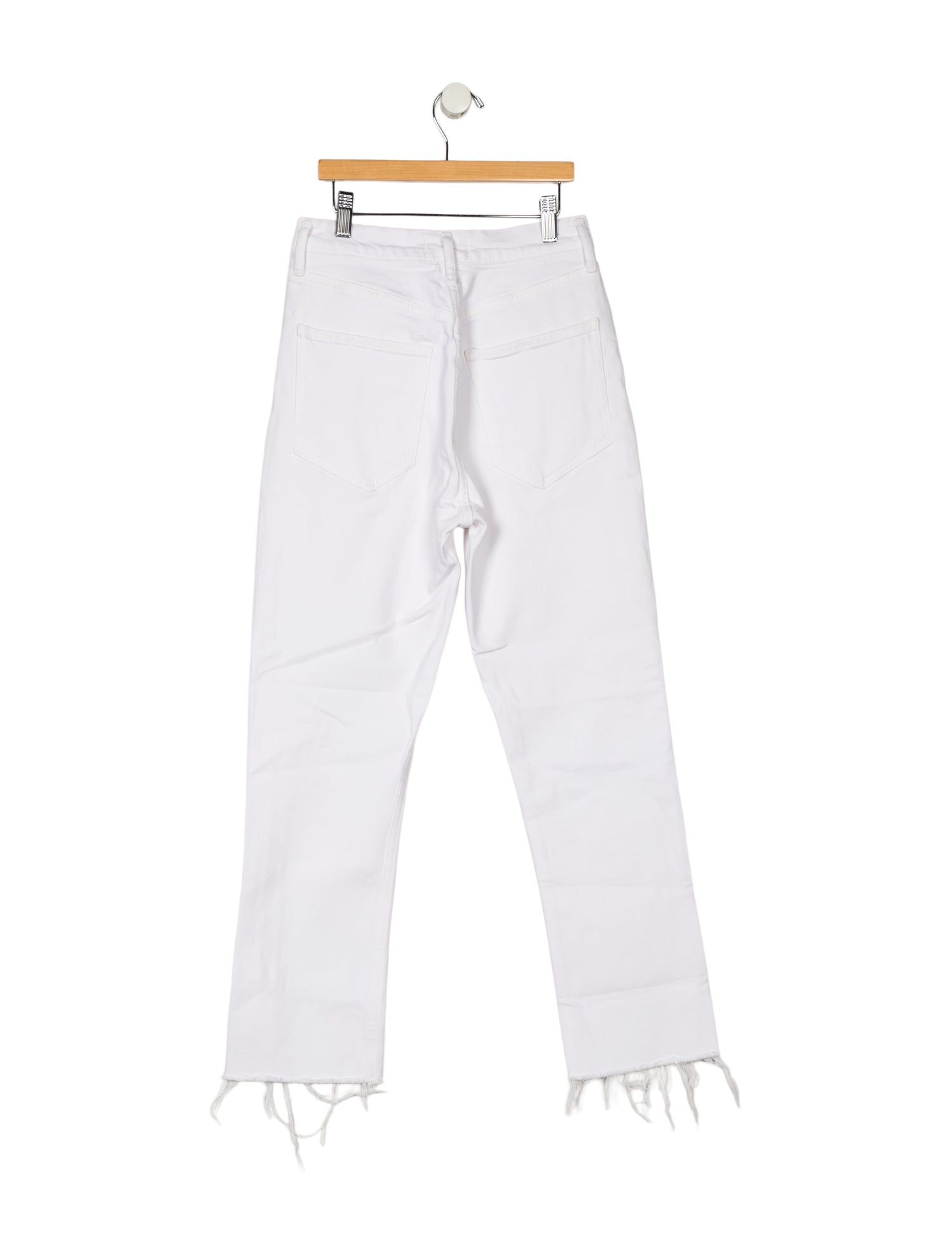 AGOLDE High-Rise Straight Leg Jeans