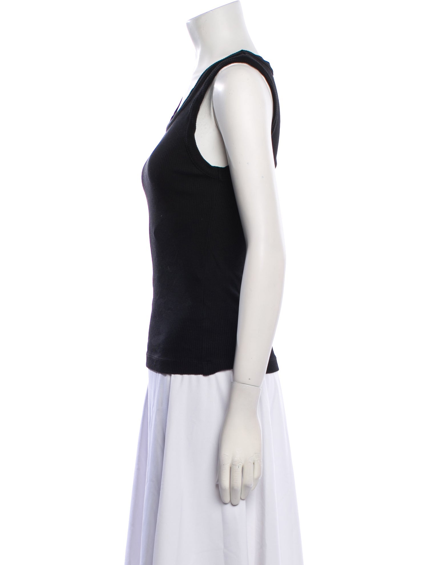 AGOLDE Scoop Neck Sleeveless Top