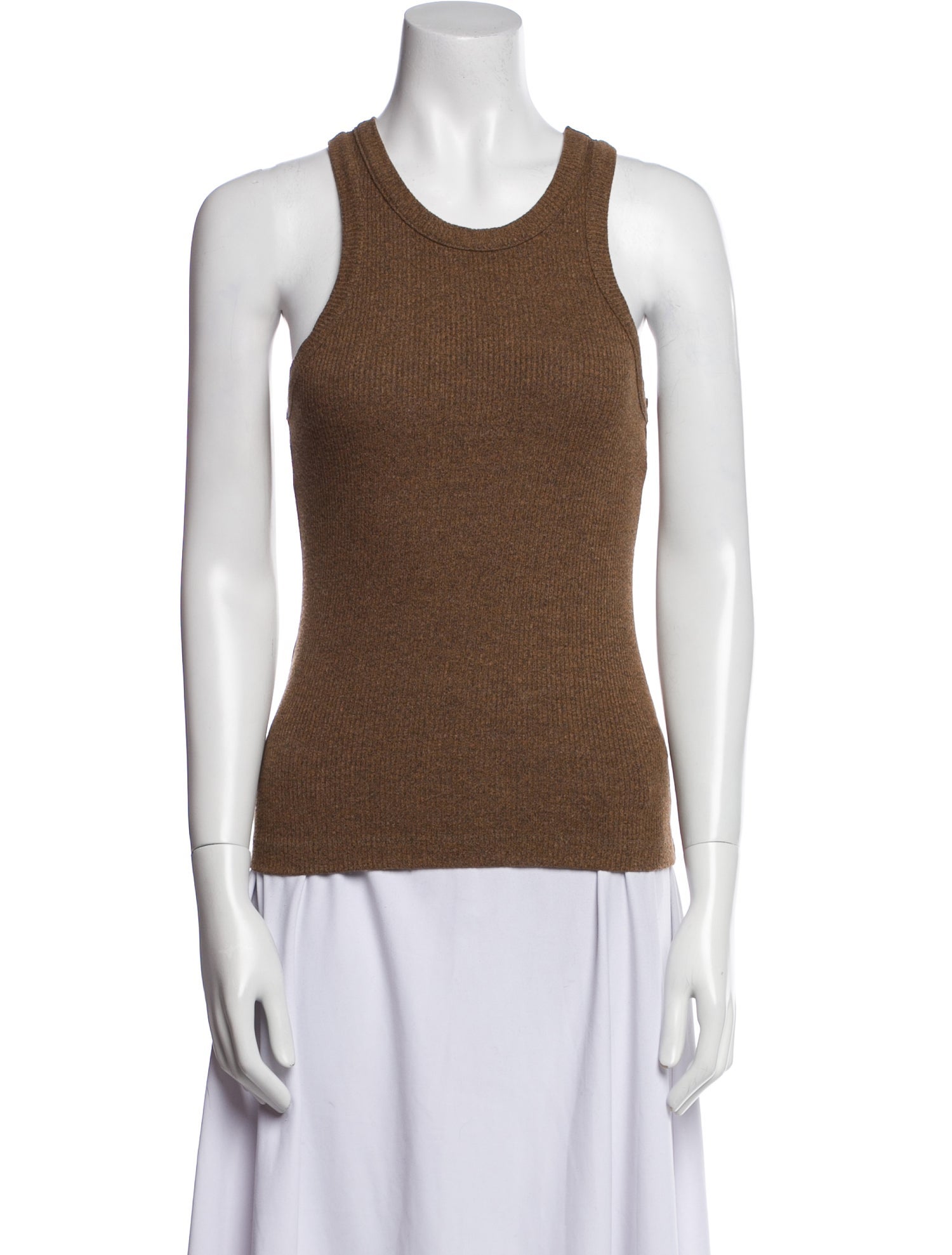AGOLDE Scoop Neck Sleeveless Top