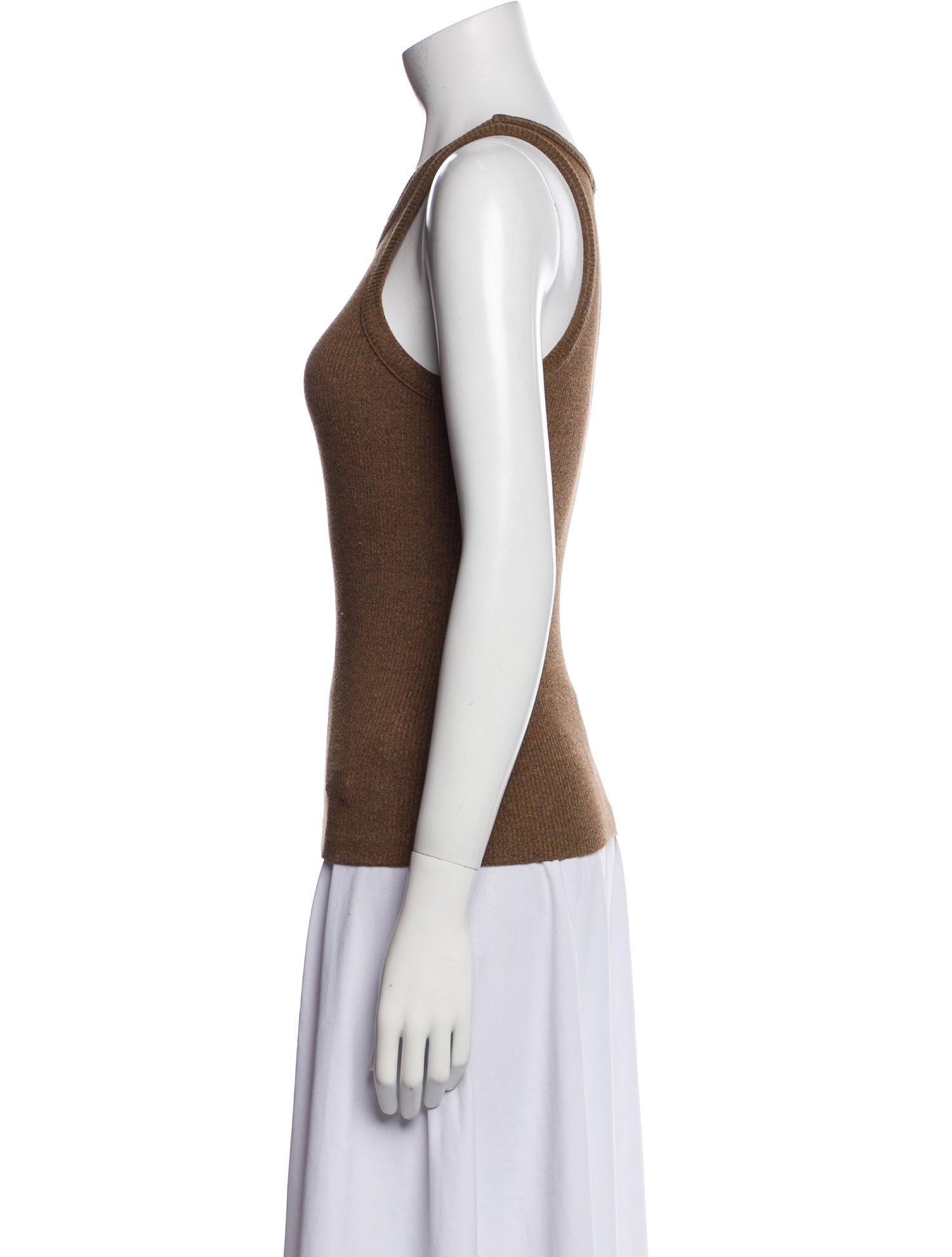 AGOLDE Scoop Neck Sleeveless Top