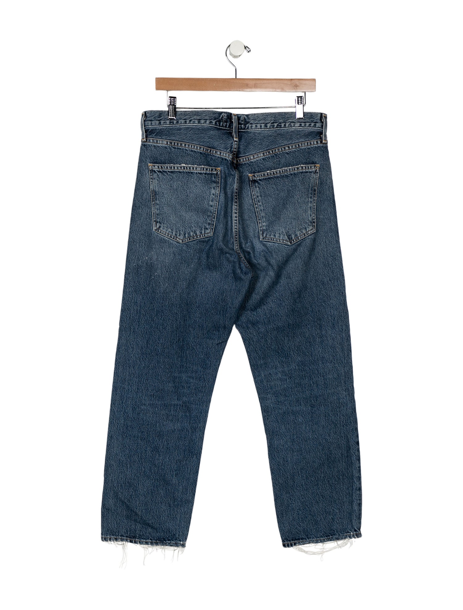 AGOLDE High-Rise Straight Leg Jeans