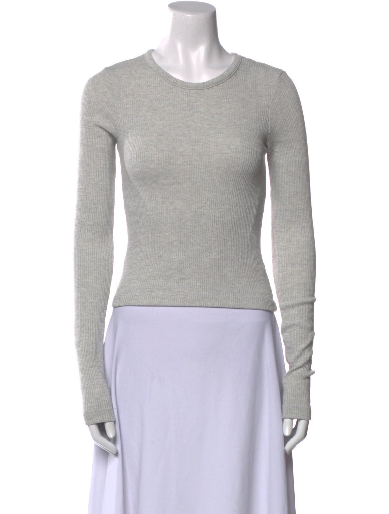 AGOLDE Crew Neck Long Sleeve Sweatshirt