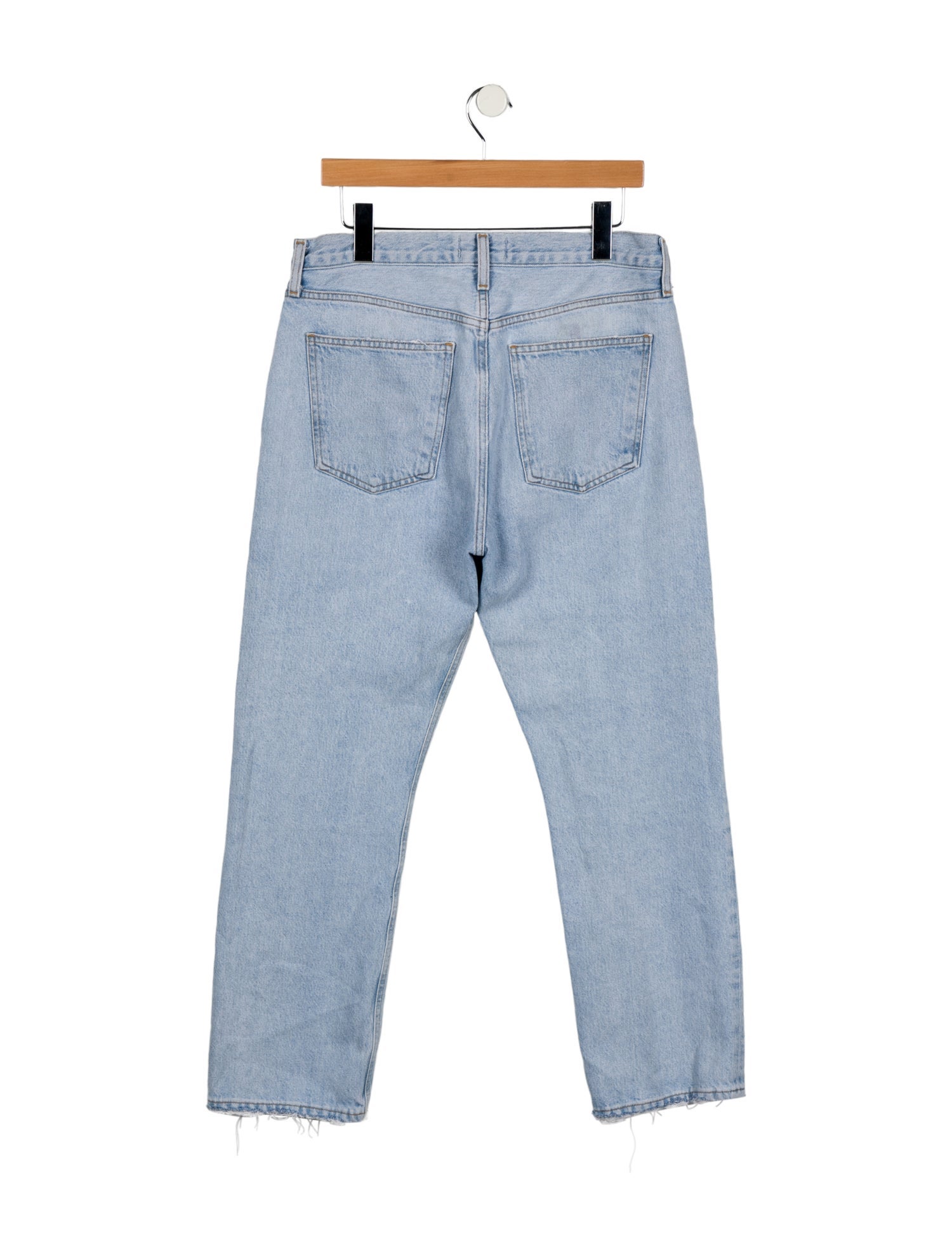 AGOLDE High-Rise Straight Leg Jeans