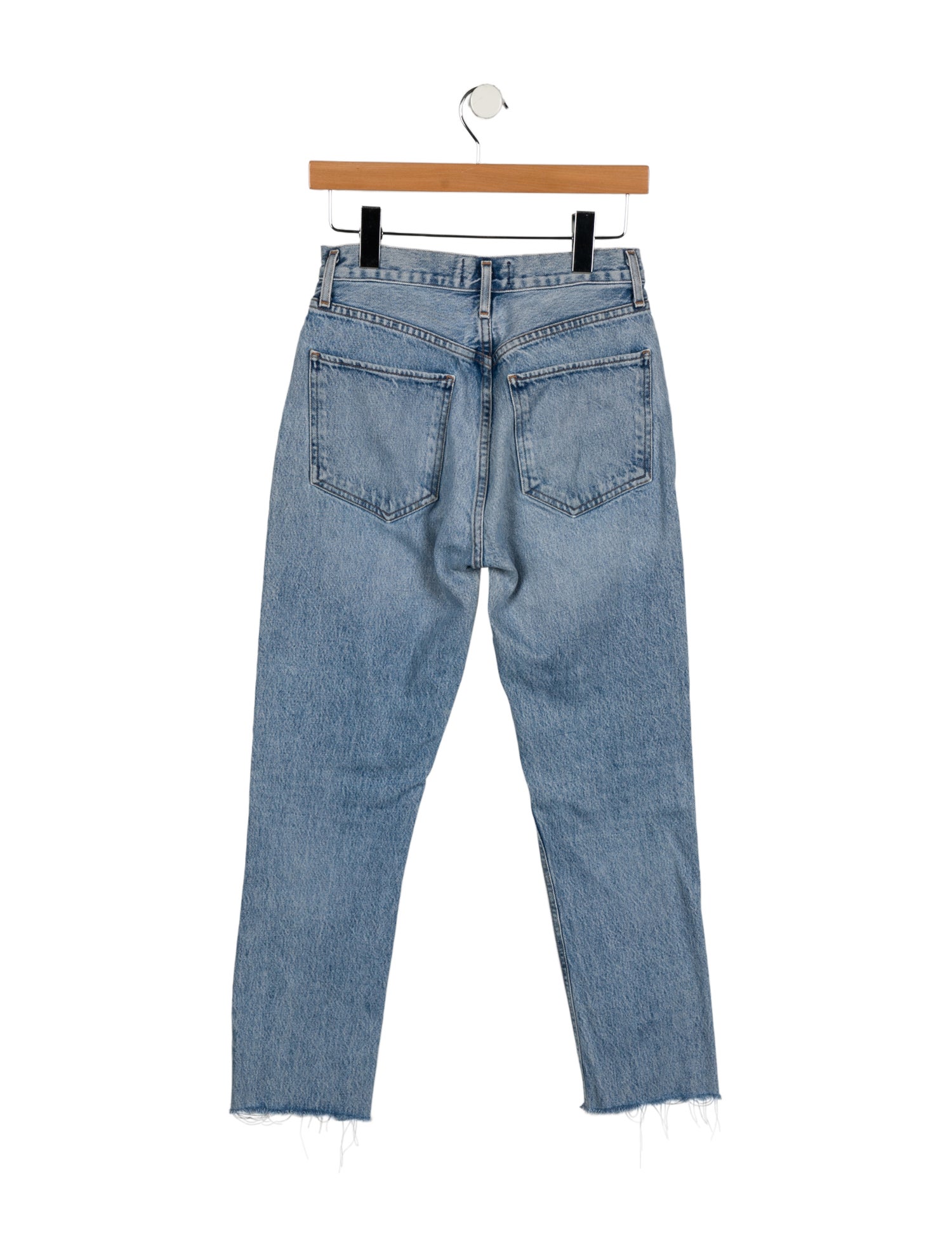 AGOLDE High-Rise Straight Leg Jeans