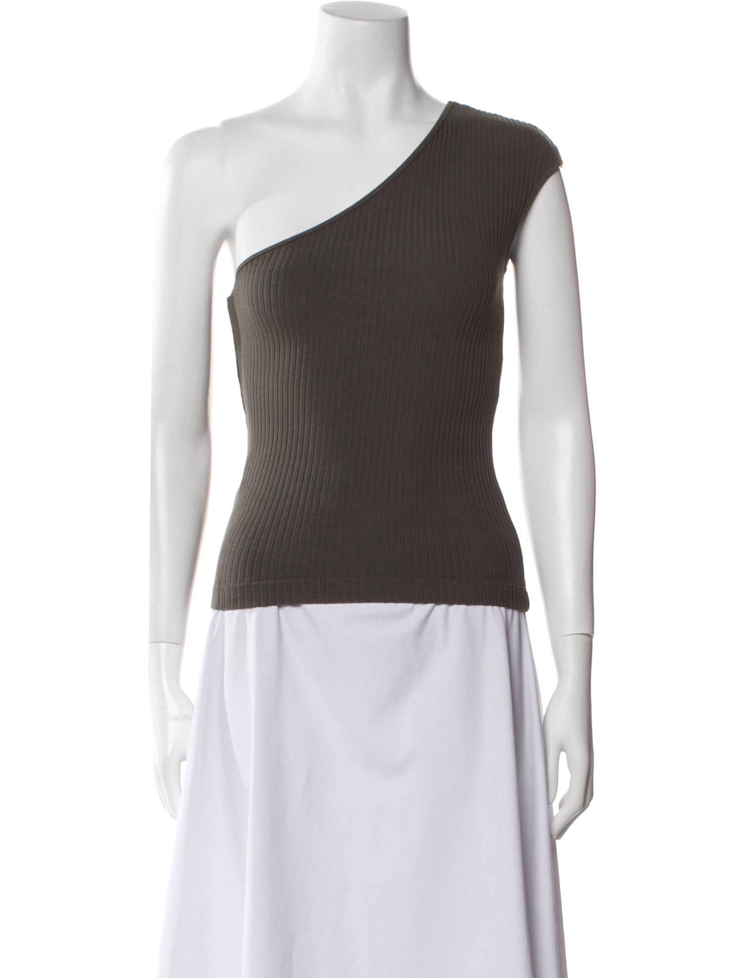 AGOLDE One-Shoulder Sleeveless Top