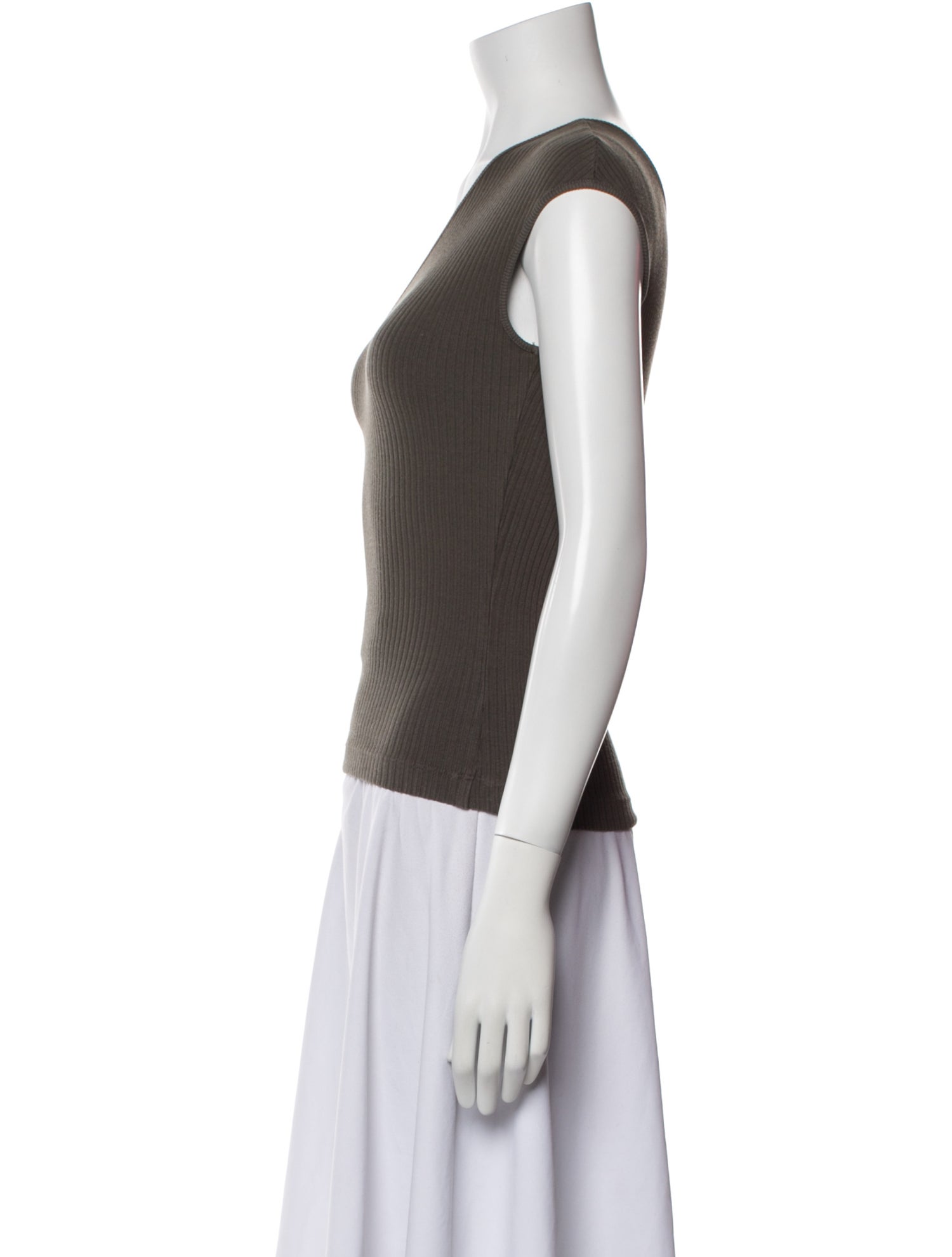 AGOLDE One-Shoulder Sleeveless Top