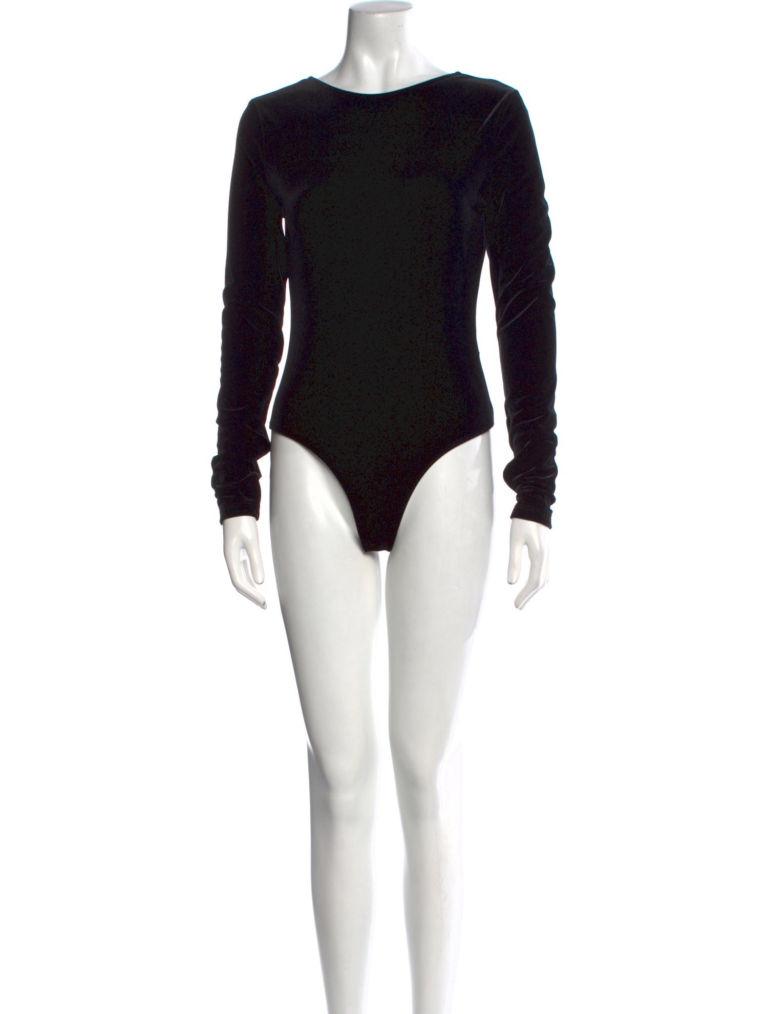 AGOLDE Bateau Neckline Long Sleeve Bodysuit