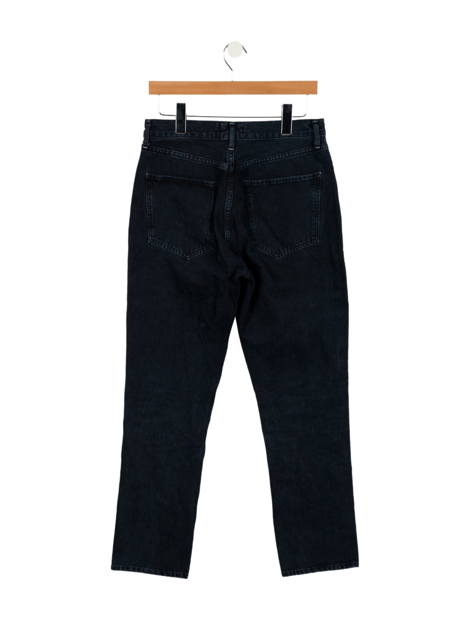 AGOLDE High-Rise Straight Leg Jeans