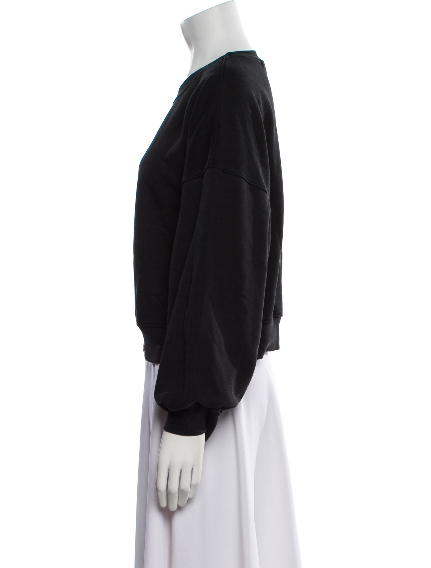 AGOLDE Crew Neck Long Sleeve Sweatshirt