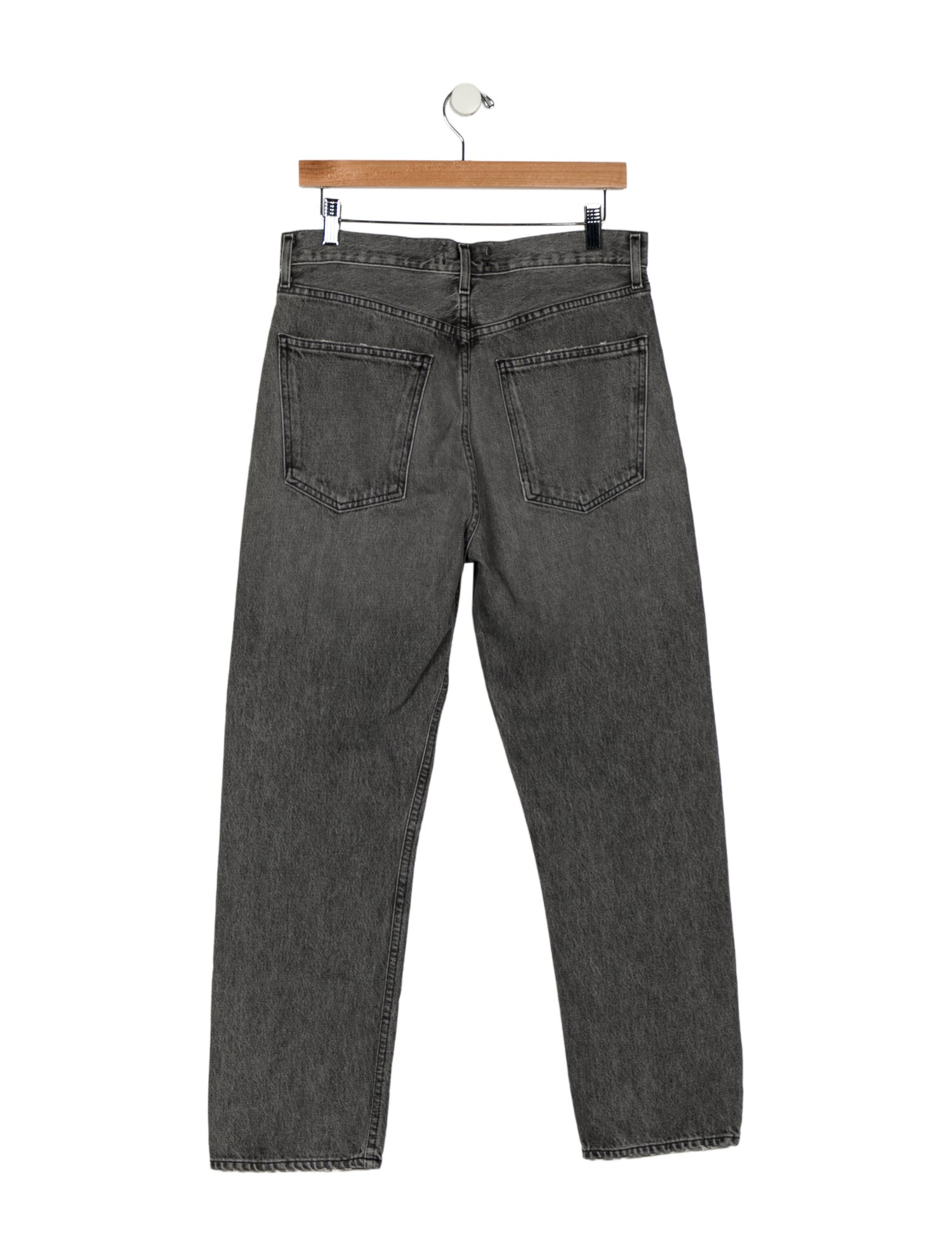 AGOLDE High-Rise Straight Leg Jeans