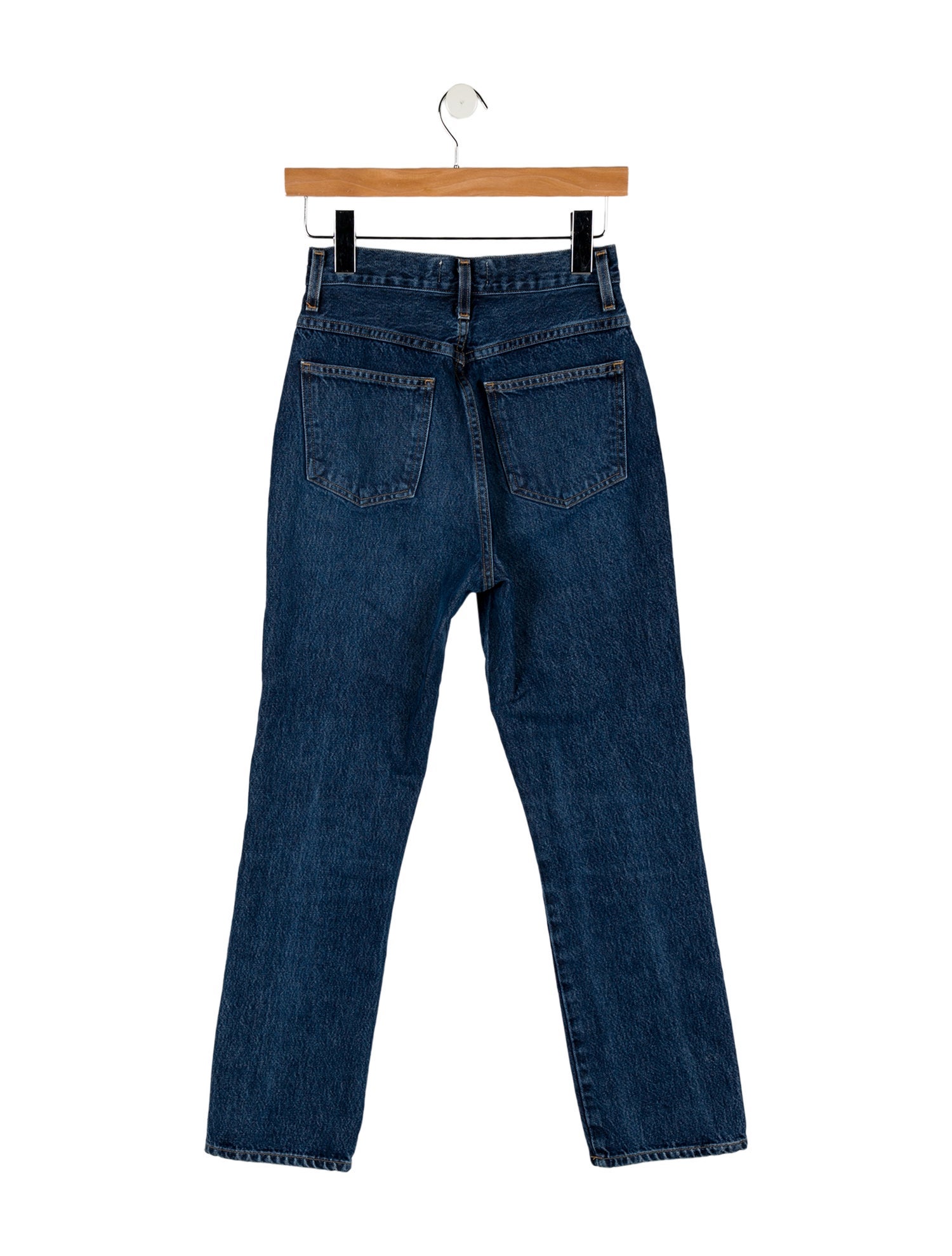 AGOLDE High-Rise Straight Leg Jeans