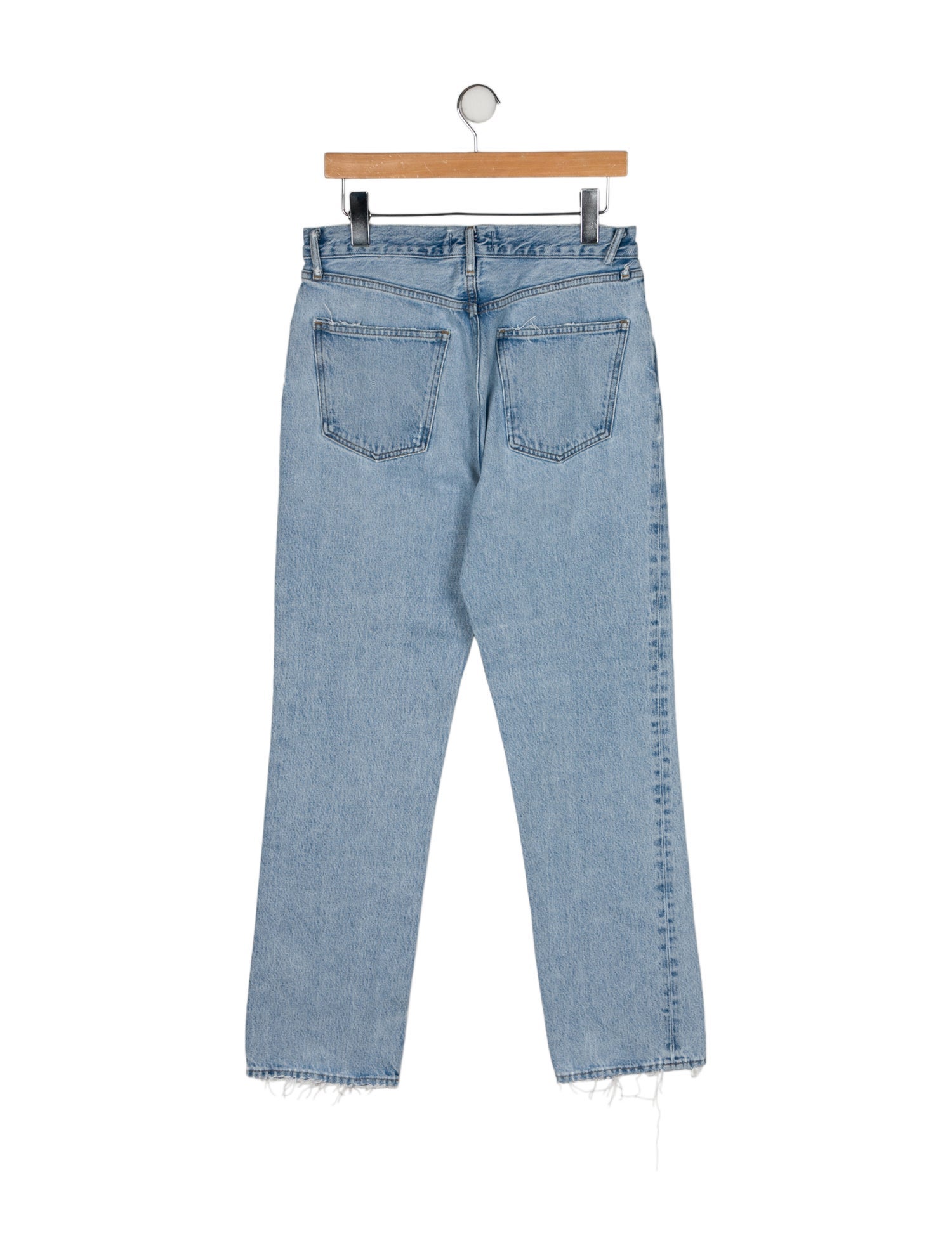 AGOLDE High-Rise Straight Leg Jeans