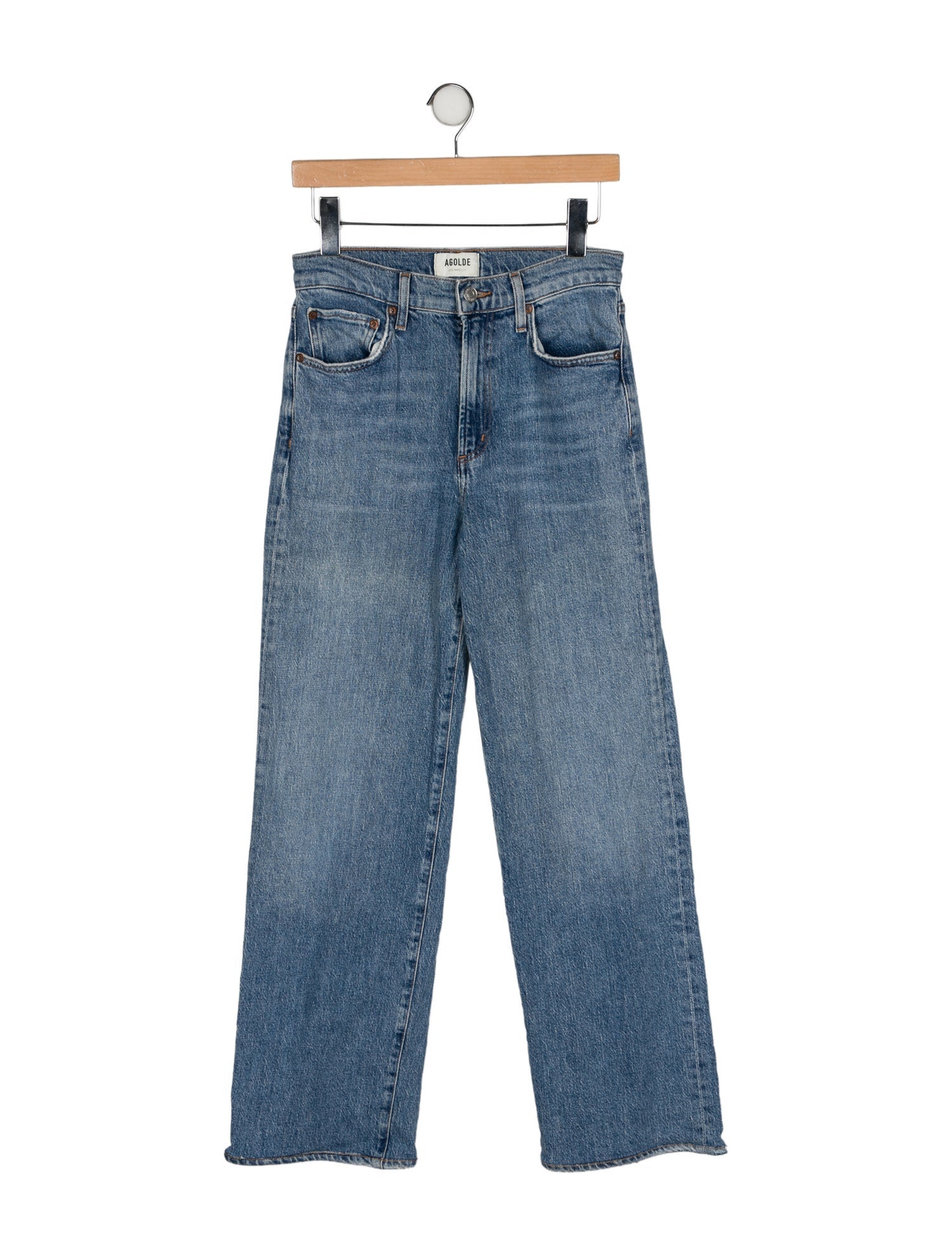 AGOLDE High-Rise Wide Leg Jeans