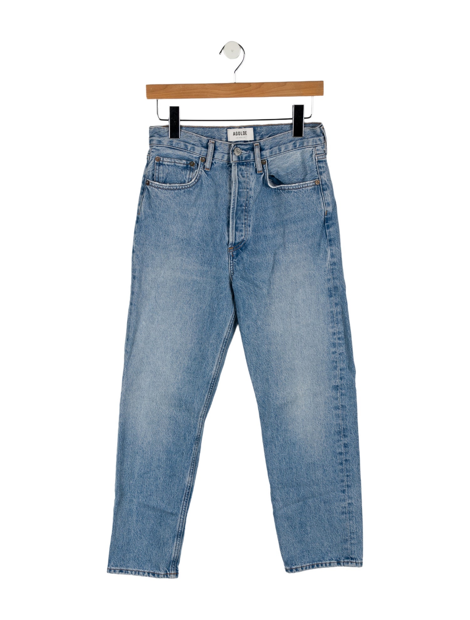AGOLDE High-Rise Skinny Leg Jeans