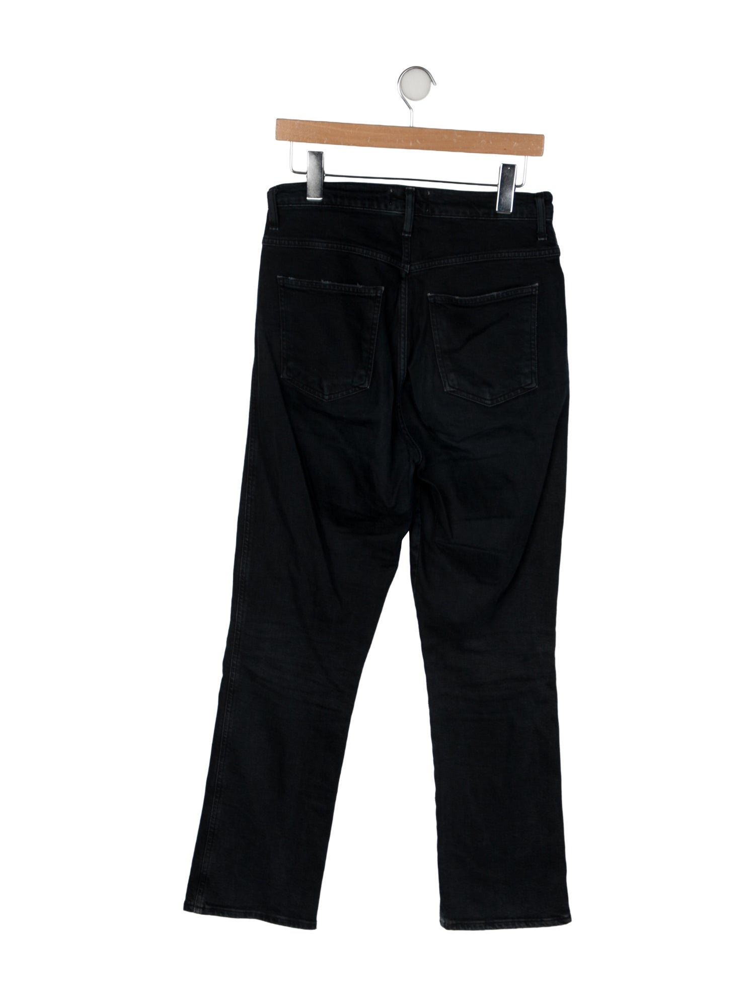 AGOLDE High-Rise Straight Leg Jeans