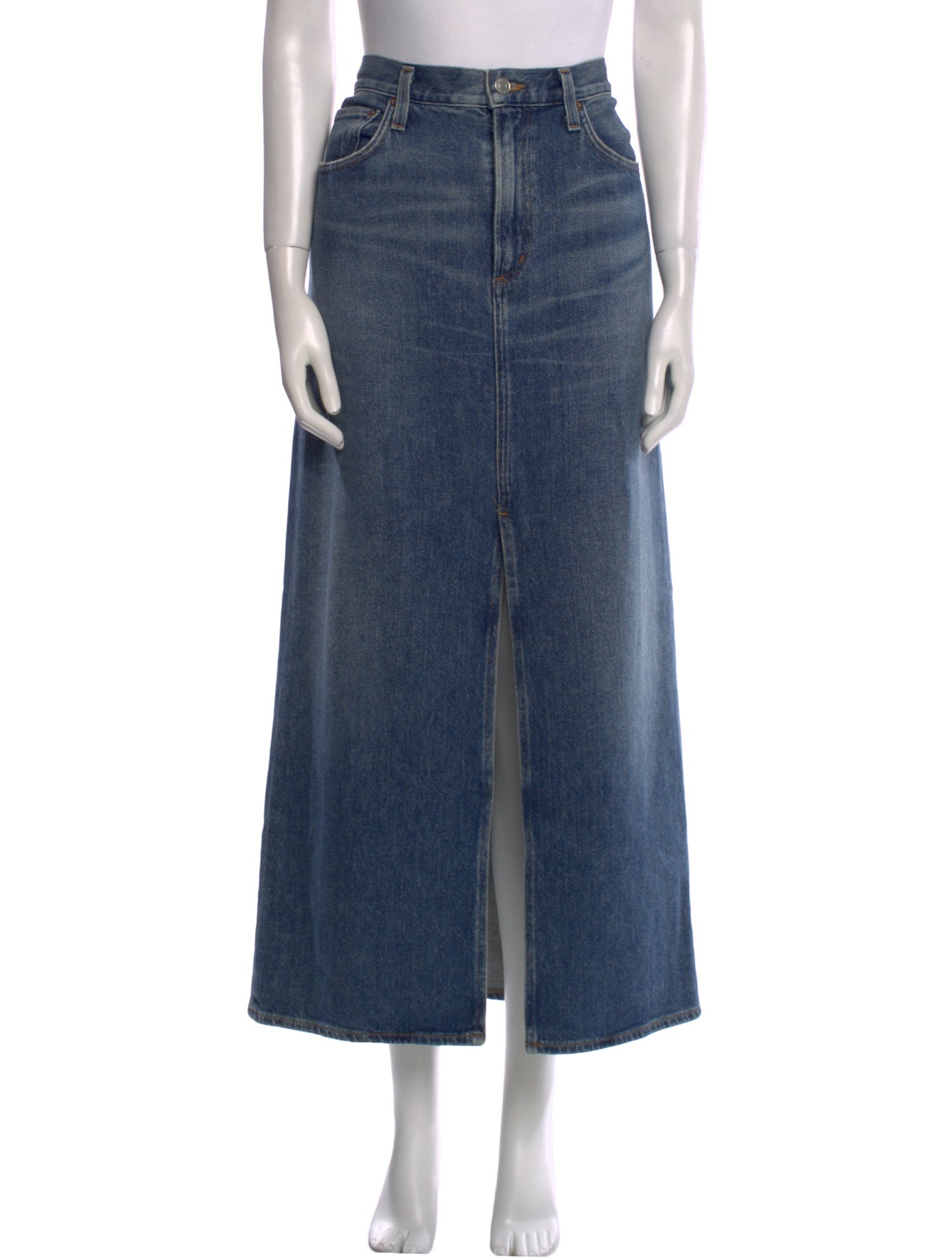 AGOLDE Midi Length Skirt