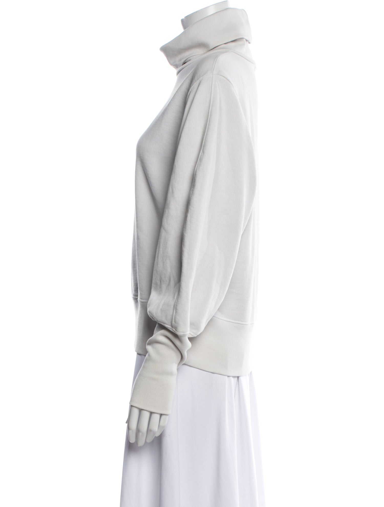 AGOLDE Turtleneck Long Sleeve Sweatshirt