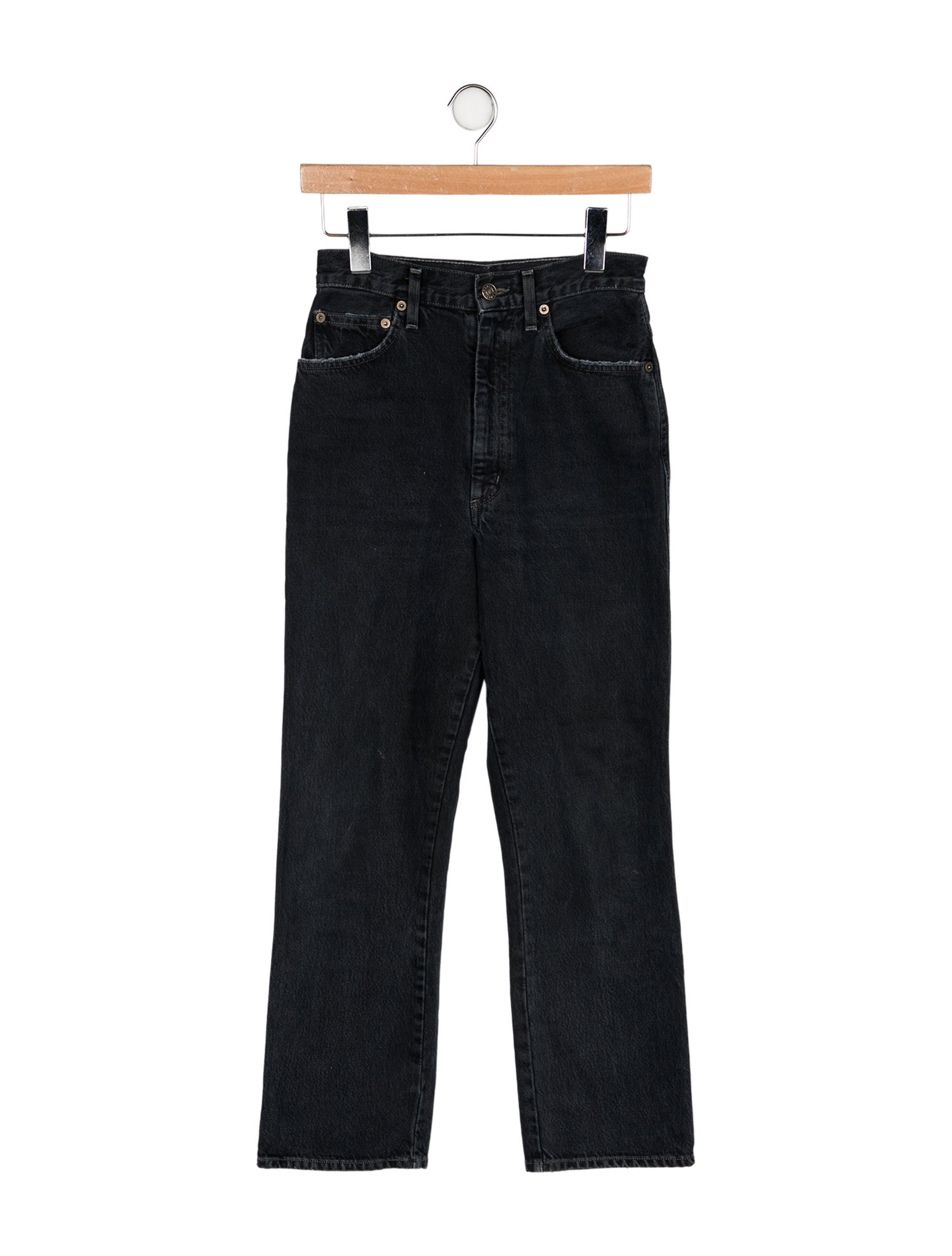 AGOLDE High-Rise Straight Leg Jeans