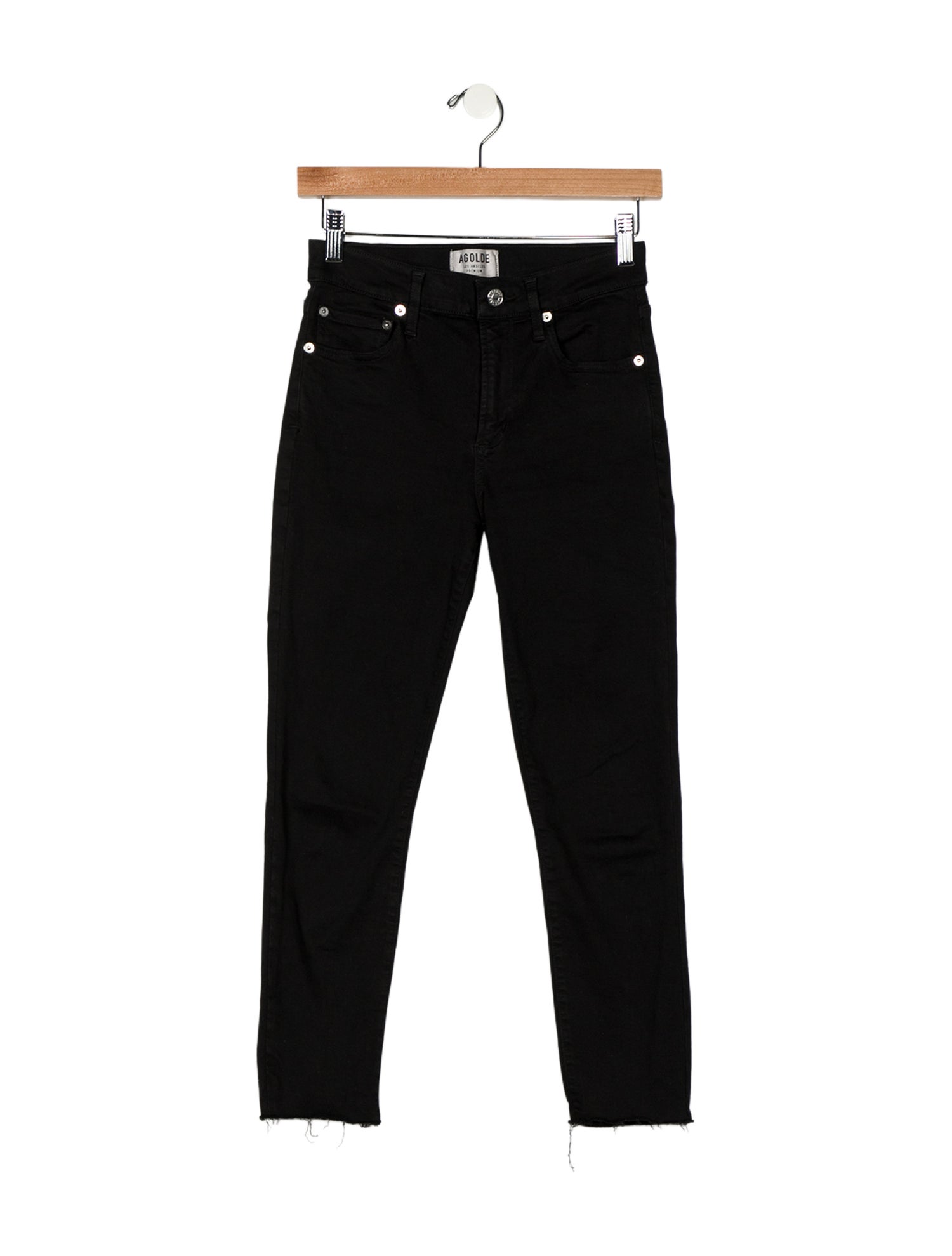 AGOLDE Mid-Rise Skinny Leg Jeans