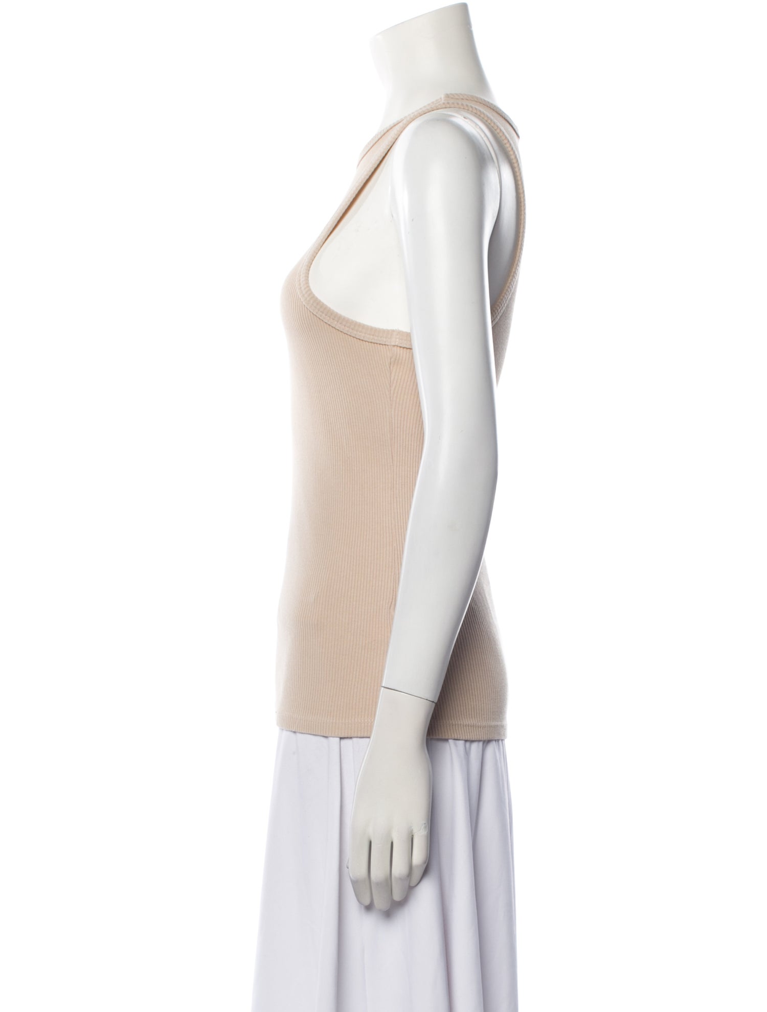 AGOLDE Scoop Neck Sleeveless Top
