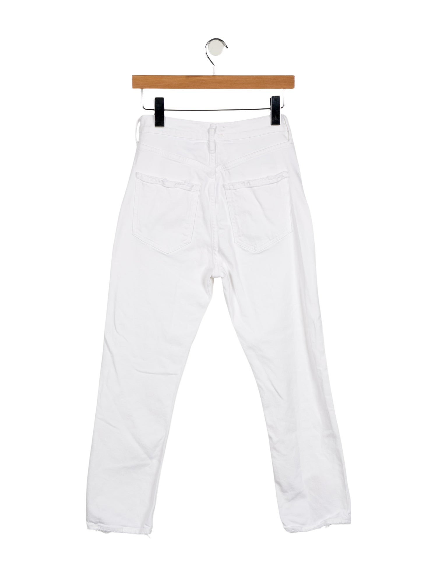 AGOLDE High-Rise Straight Leg Jeans