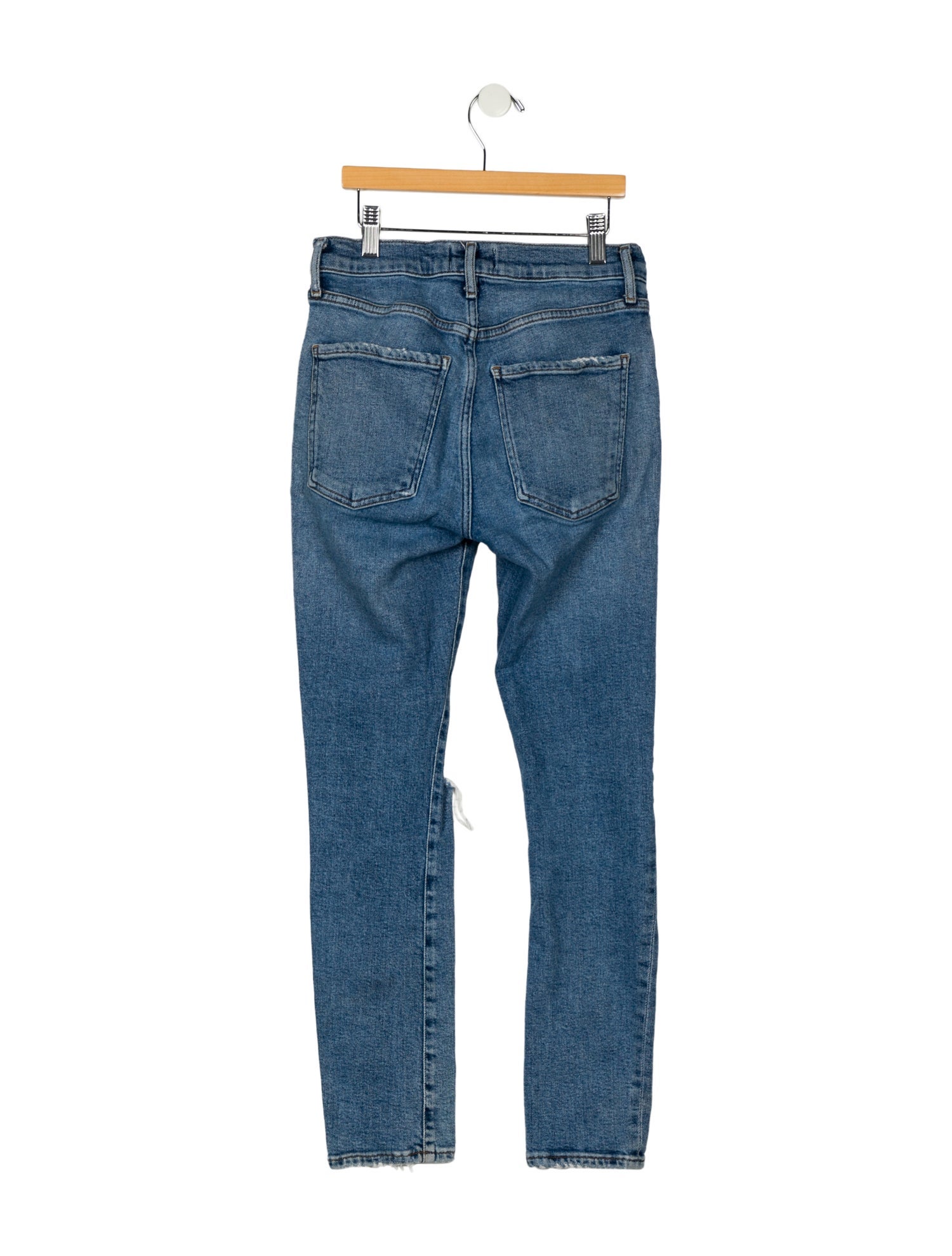 AGOLDE Mid-Rise Skinny Leg Jeans