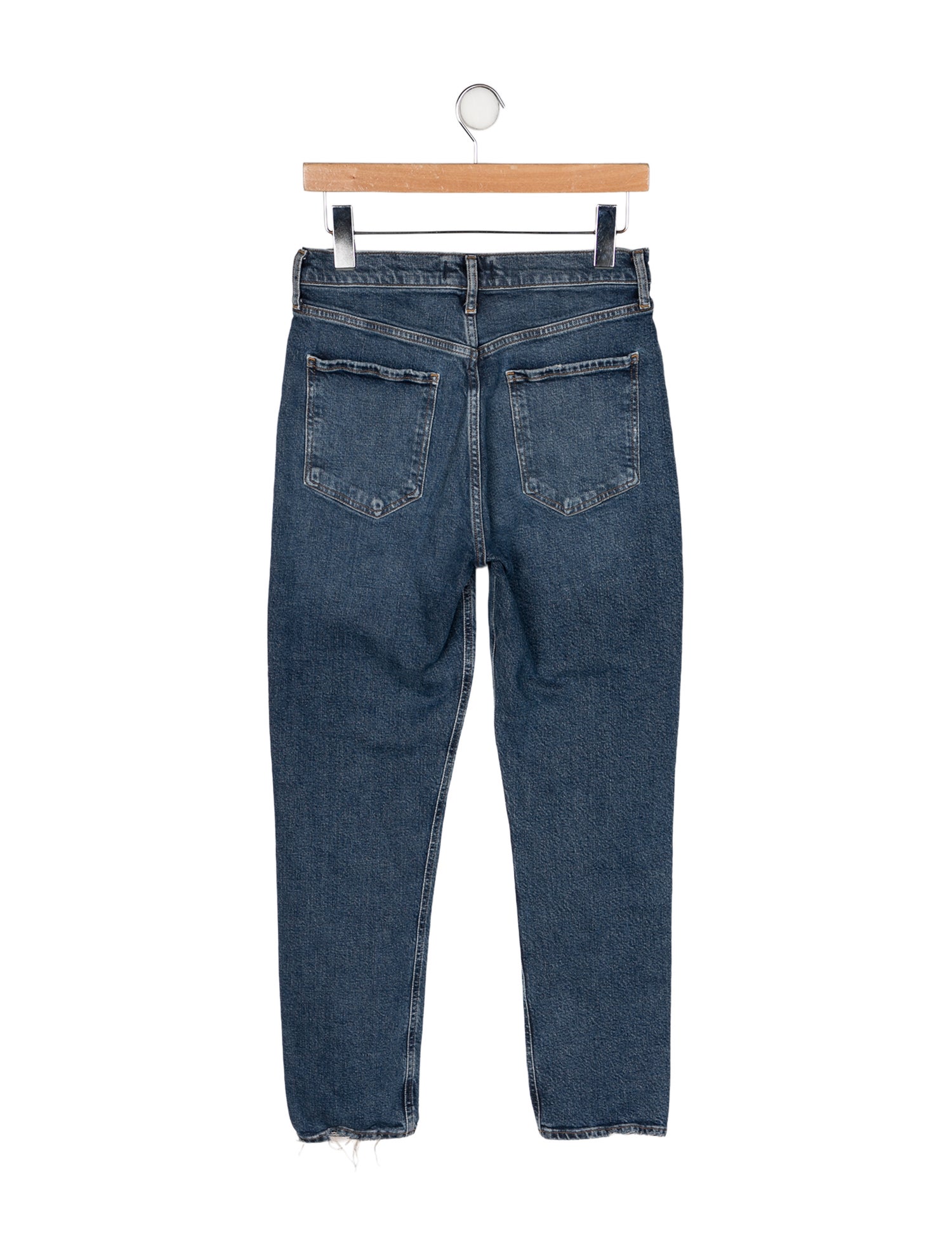 AGOLDE High-Rise Straight Leg Jeans
