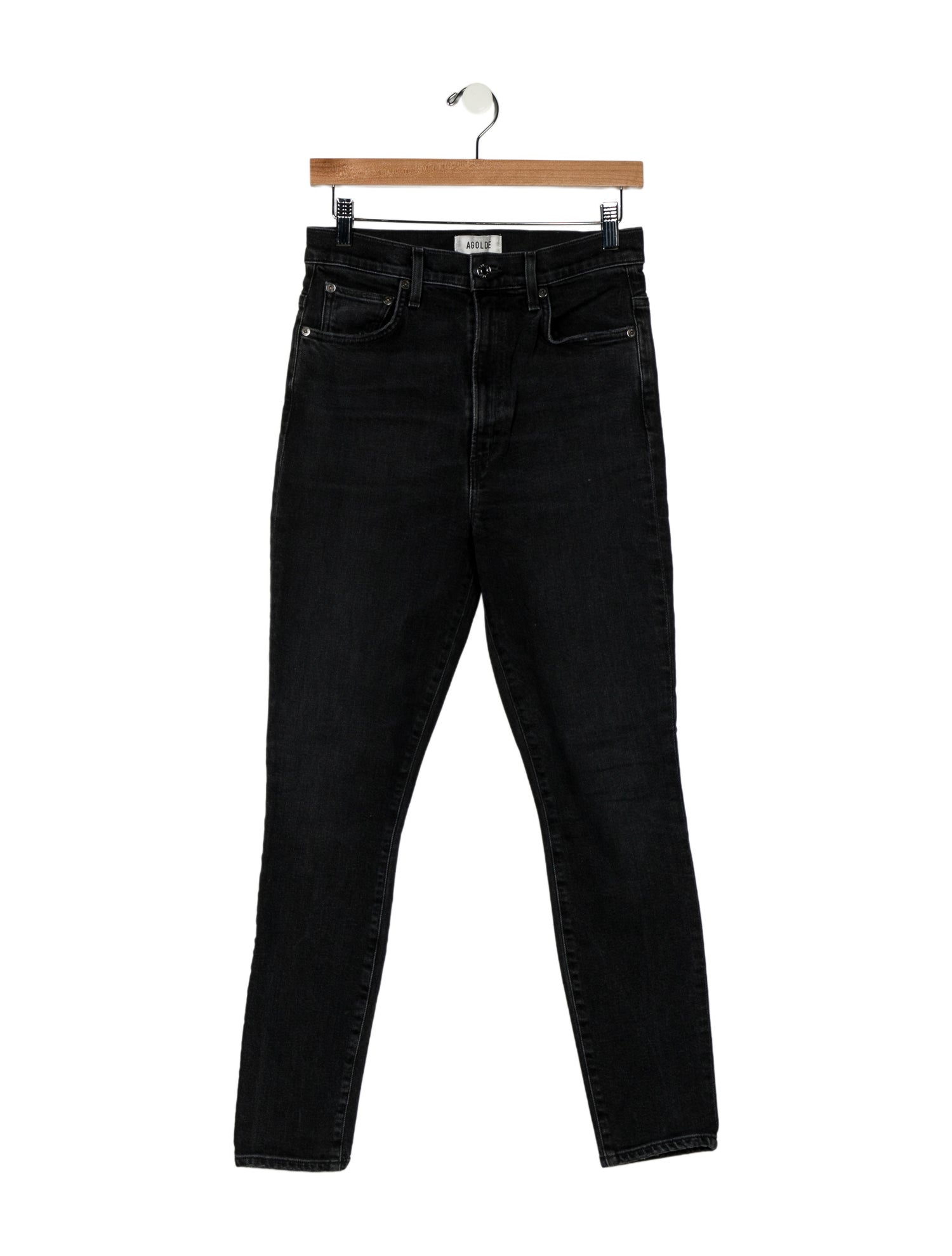 AGOLDE High-Rise Skinny Leg Jeans