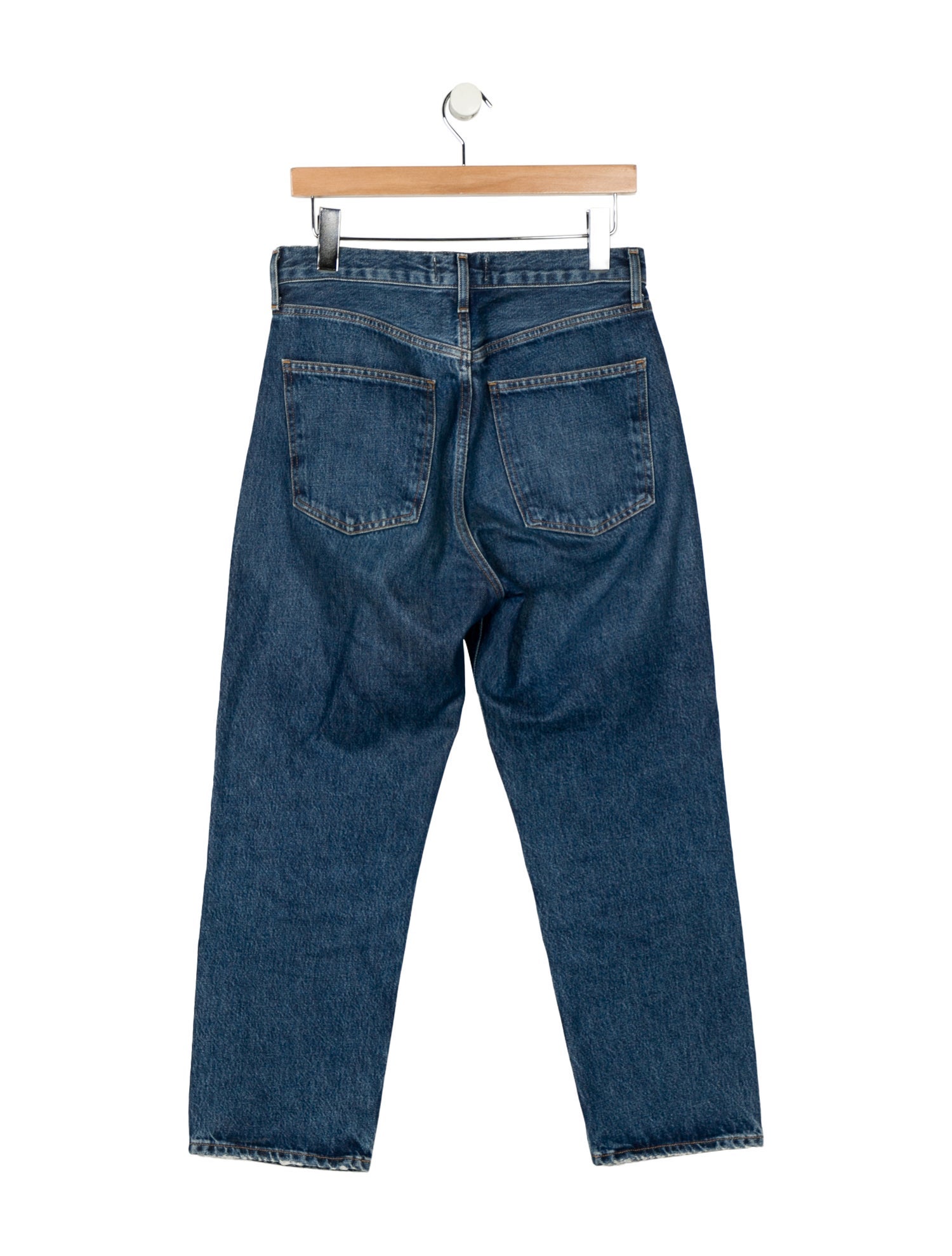 AGOLDE High-Rise Straight Leg Jeans