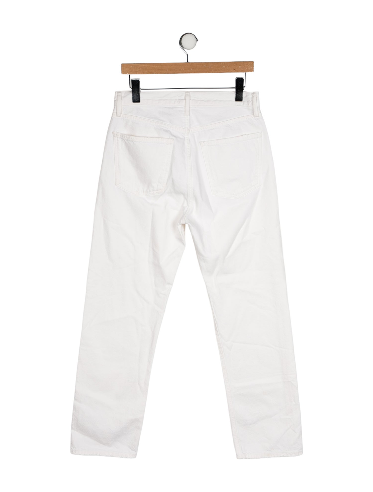 AGOLDE Mid-Rise Straight Leg Jeans