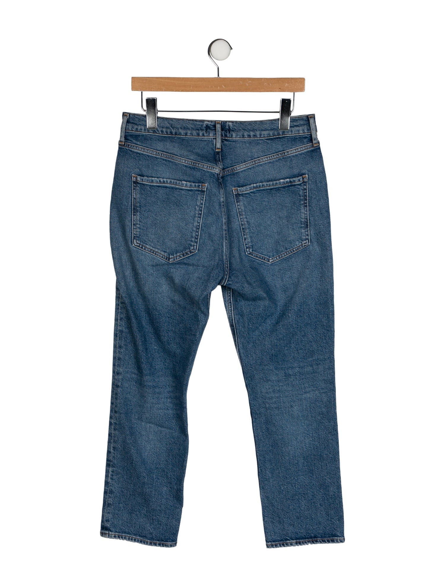 AGOLDE High-Rise Straight Leg Jeans